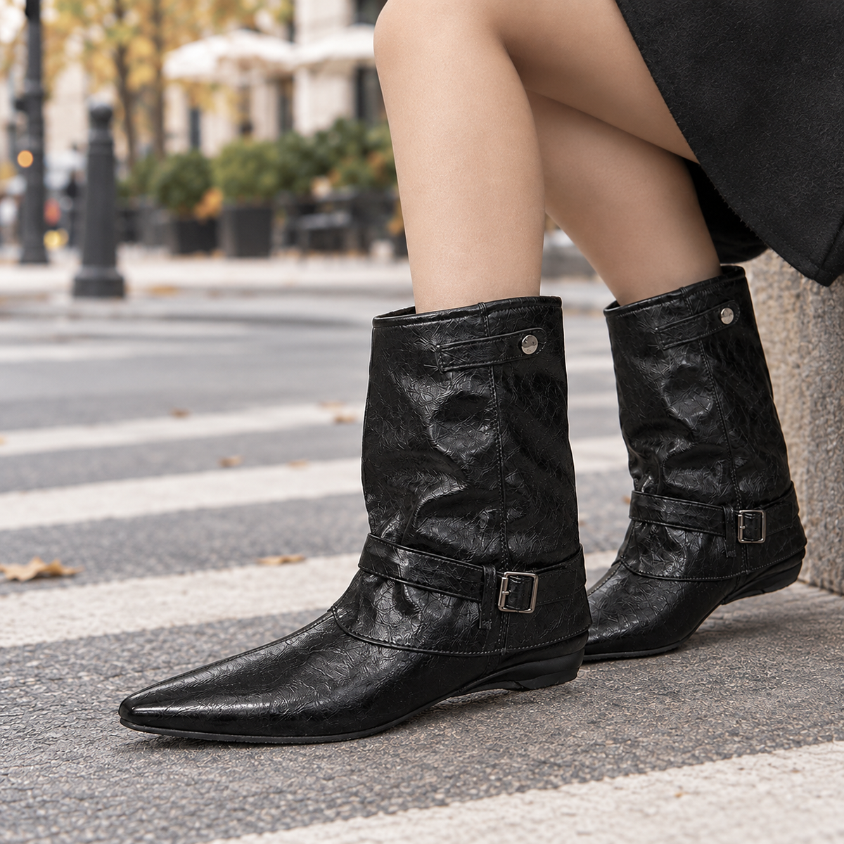 Savona Buckle Boots
