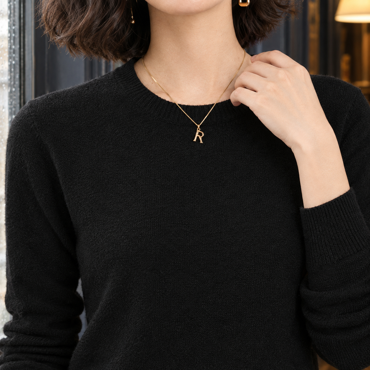 Alvina-Rae Crew Neck Sweater