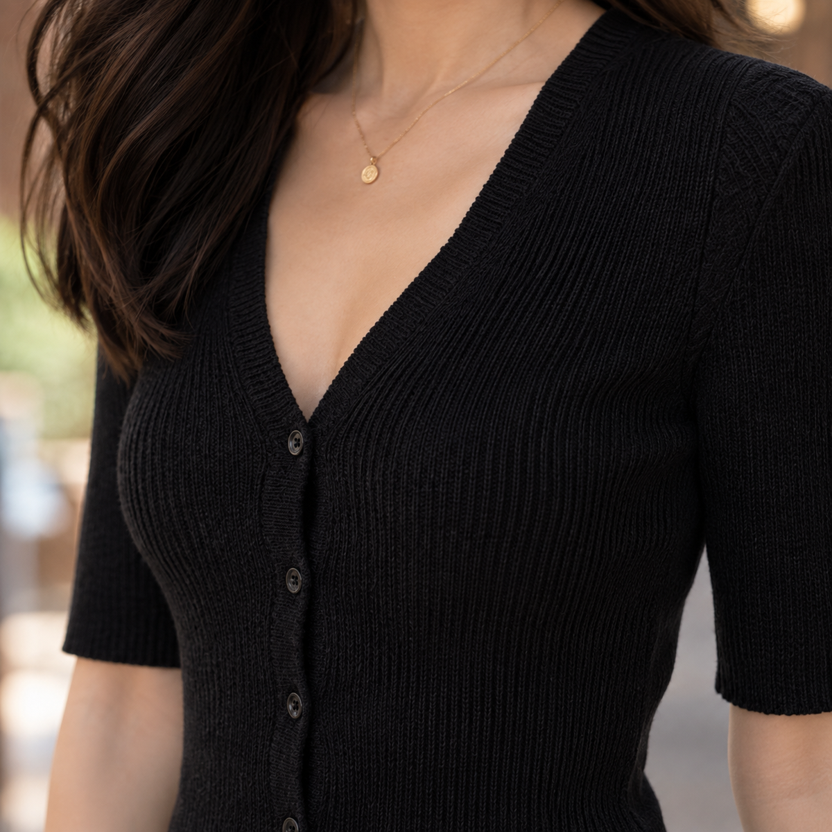 Philippa V Neck Cardigan