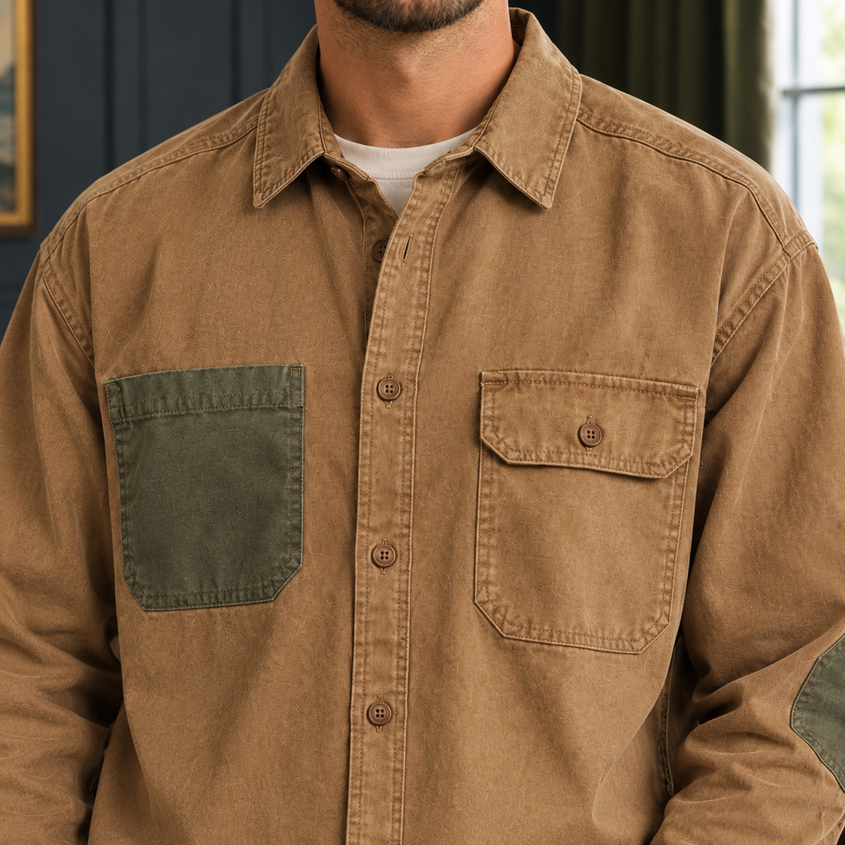 Jason Contrast Overshirt