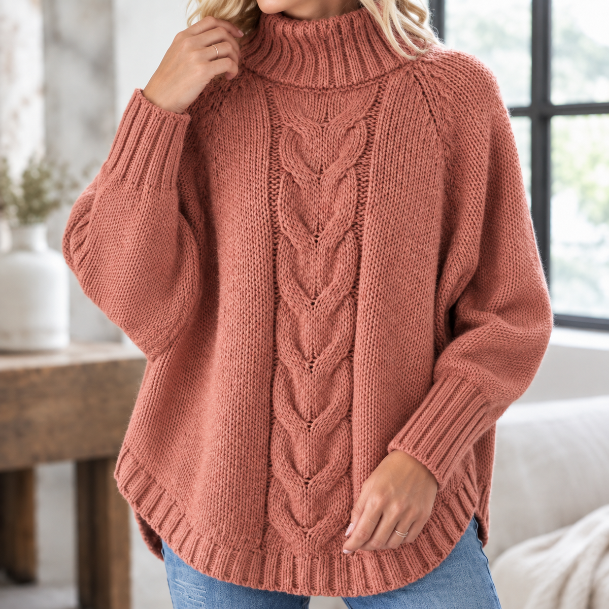 Faith Cable Sweater