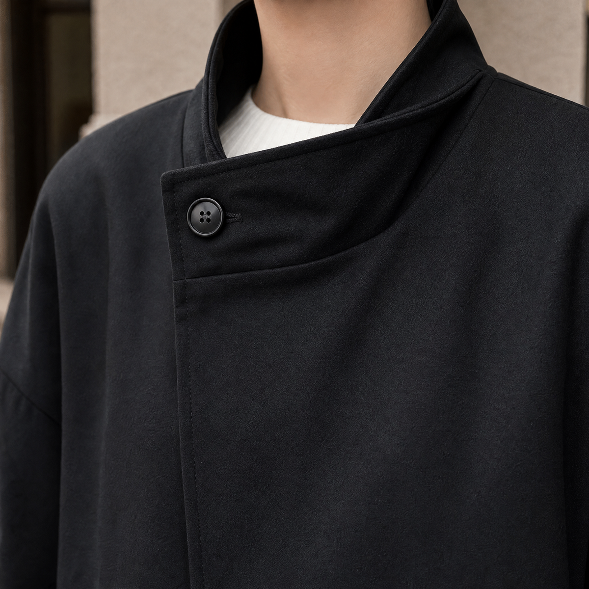 Letitia-Marie Contrast Overcoat