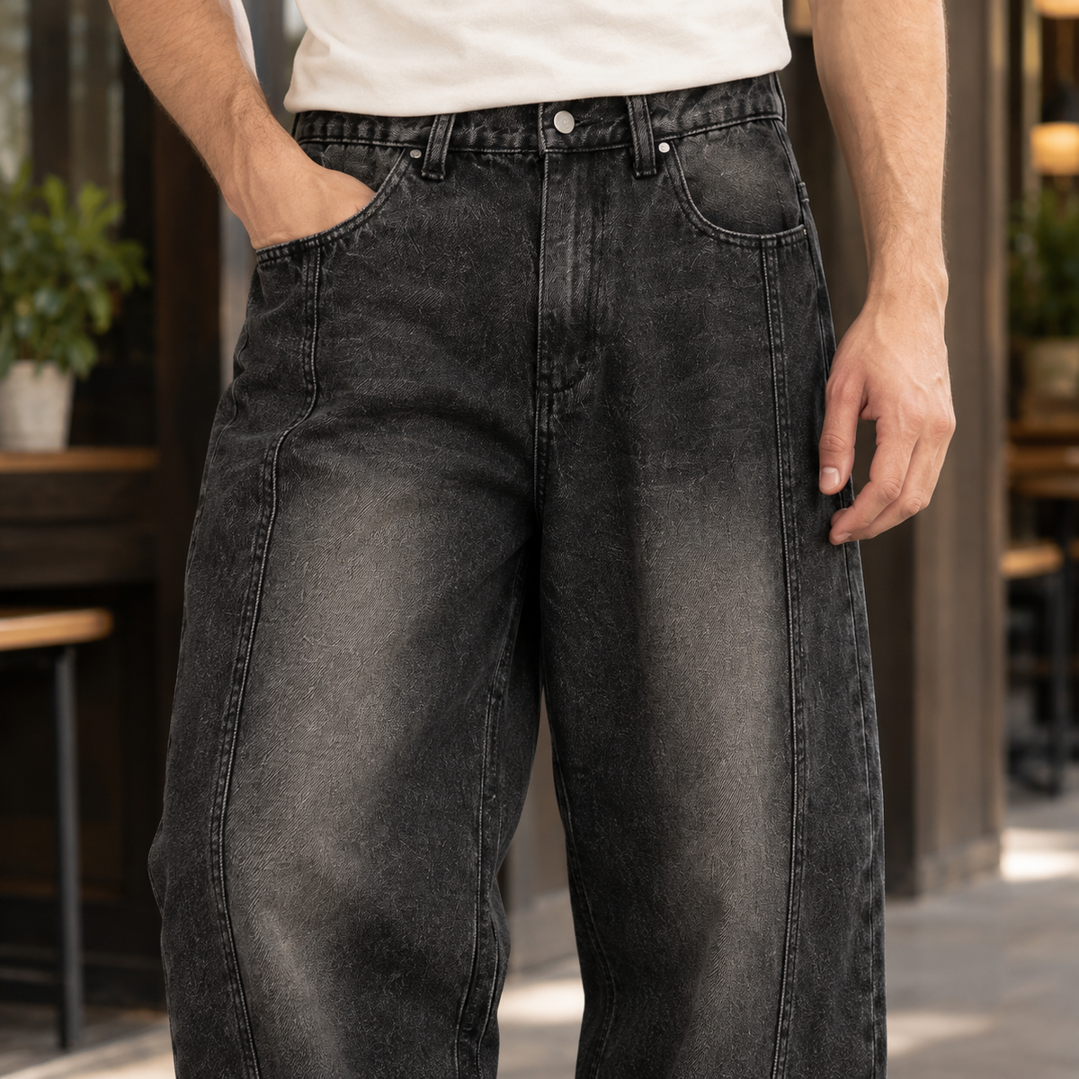 Sigmund-West Segmented Jeans