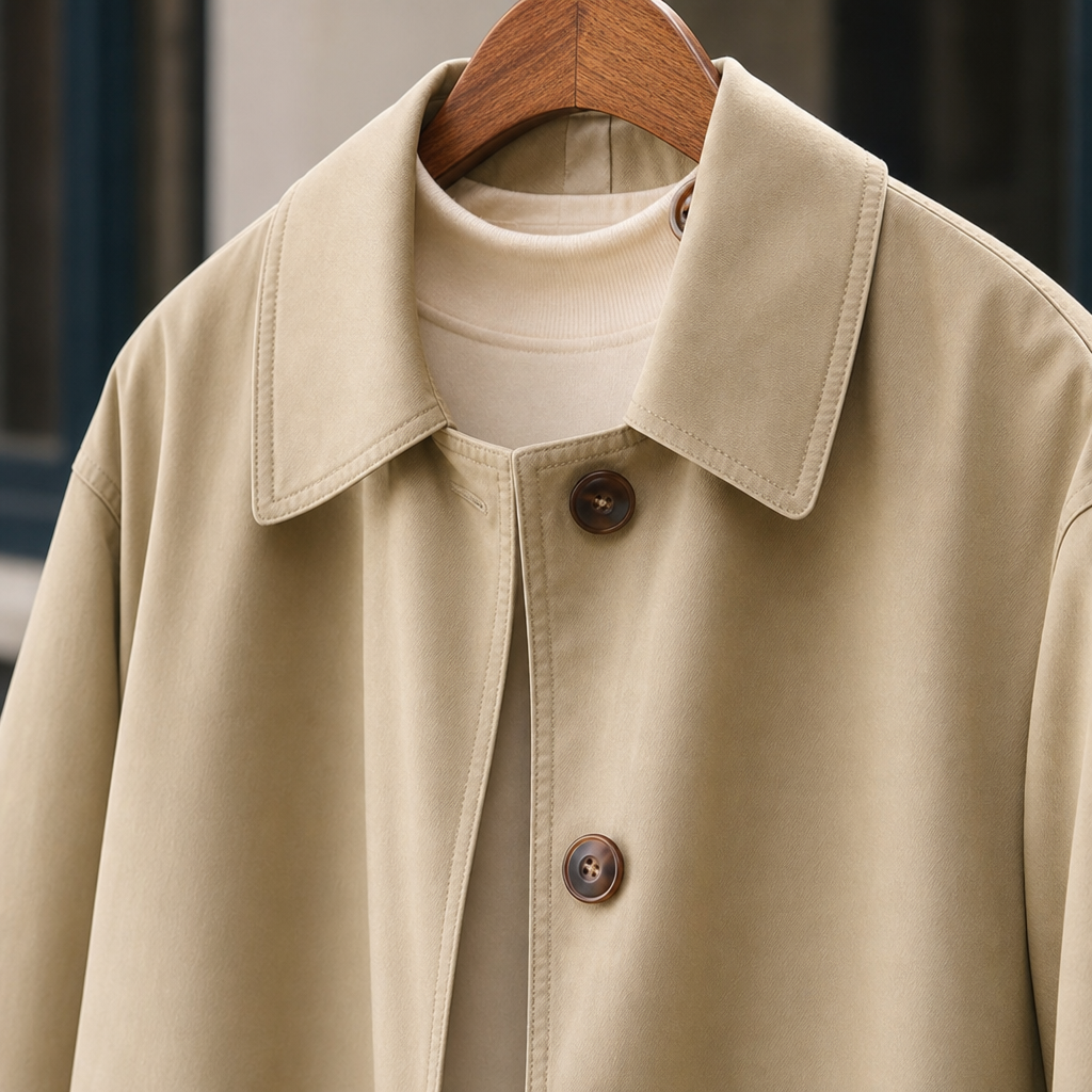 Oriane Single-Breasted Overcoat