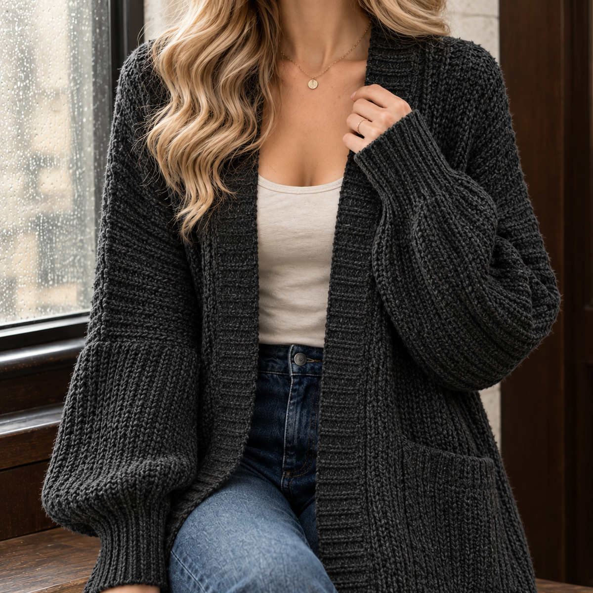 Constance Chunky Knit Cardigan