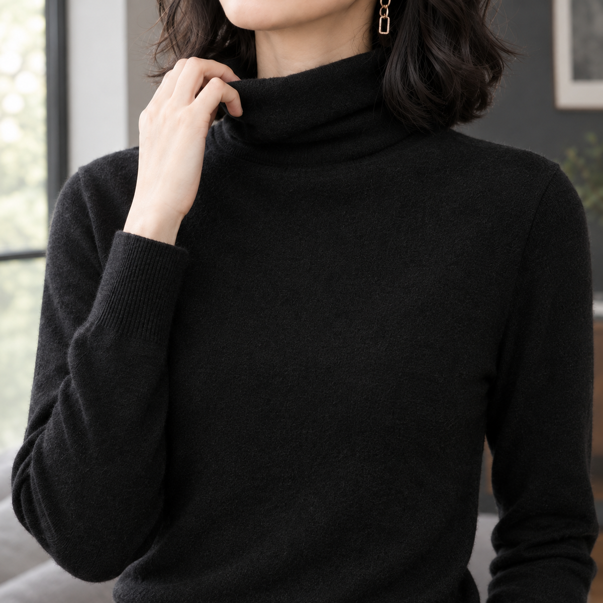 Serena-Louise Turtleneck Sweater