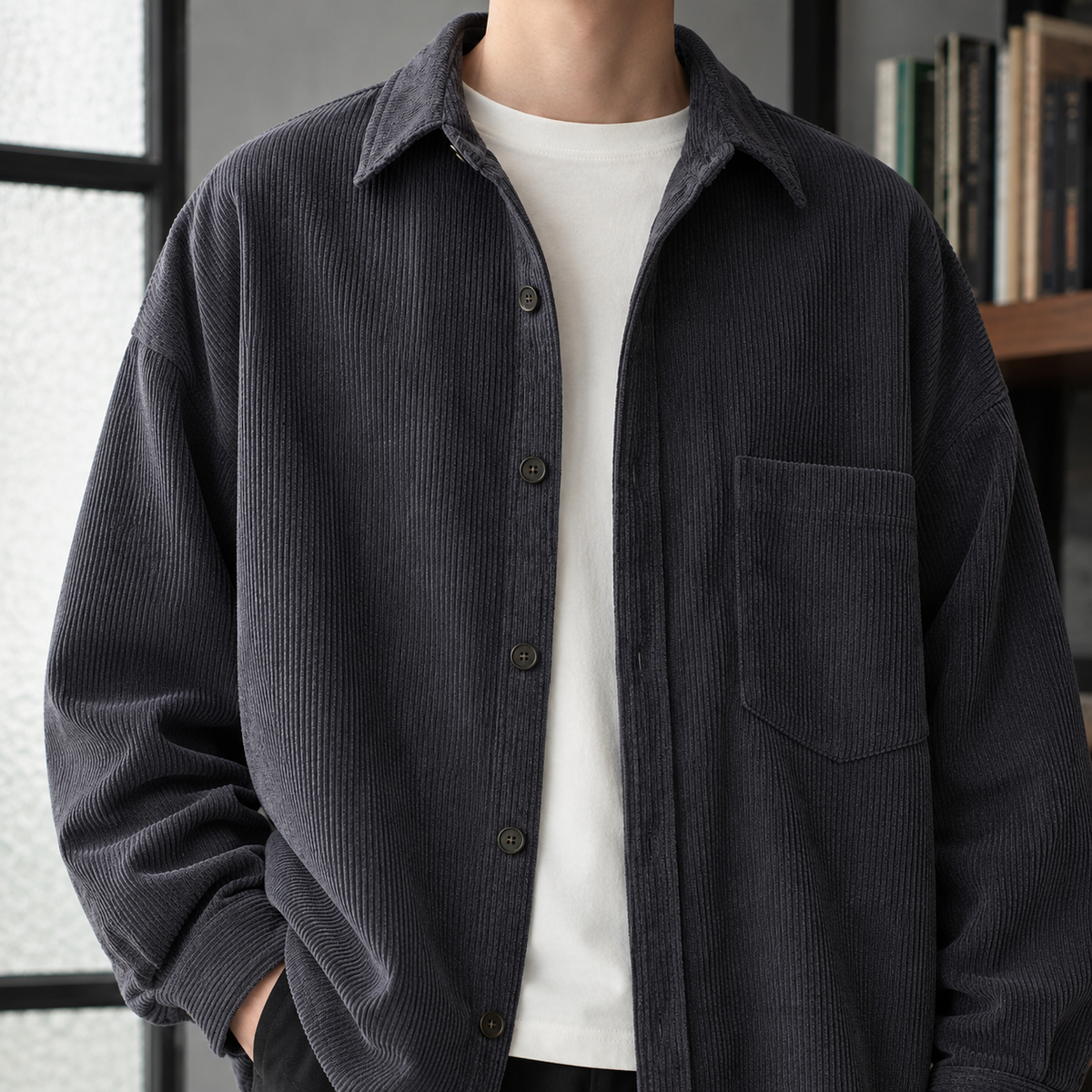 Vincent-Tate Relaxed Overshirt