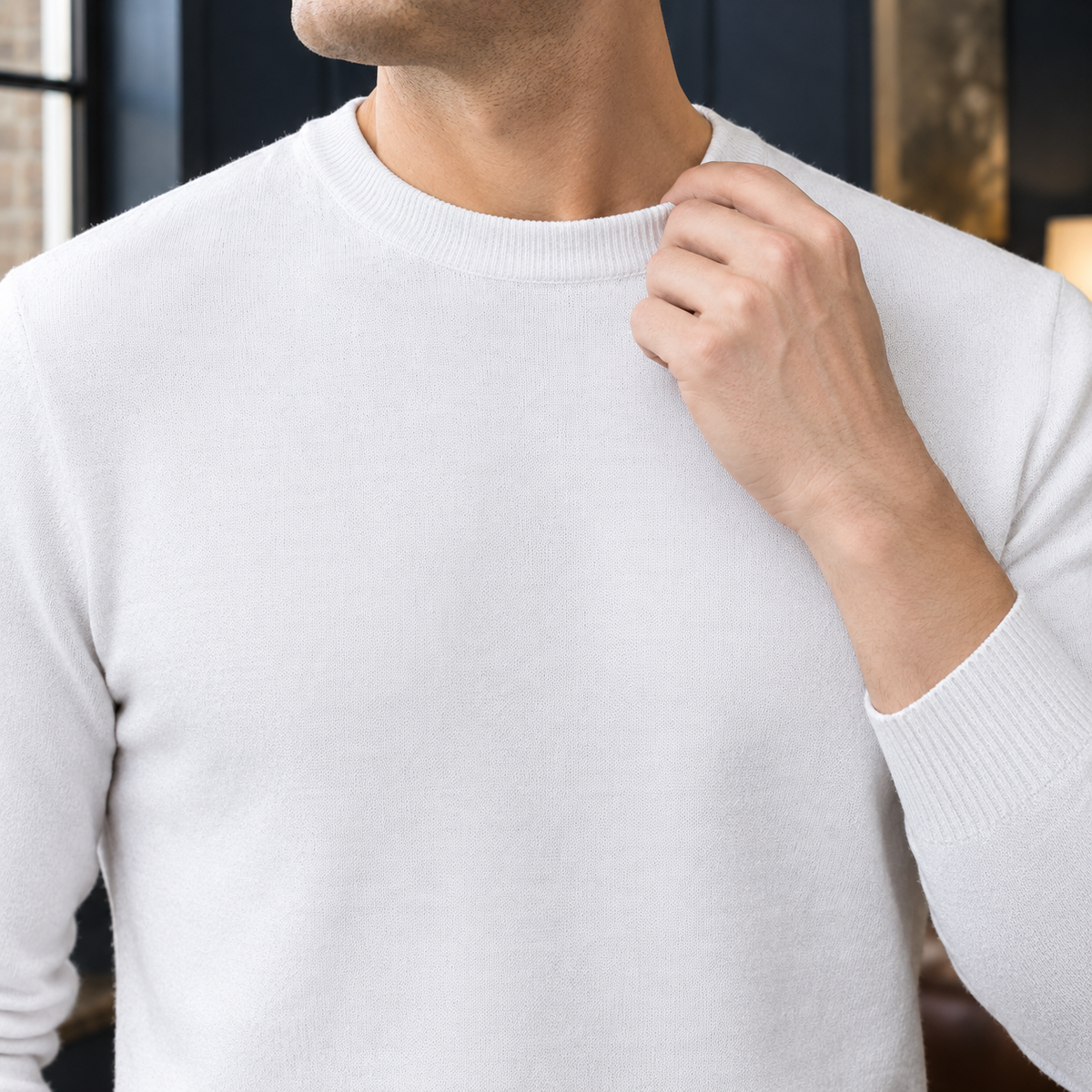 Olivier-Miles Round Neck Sweater
