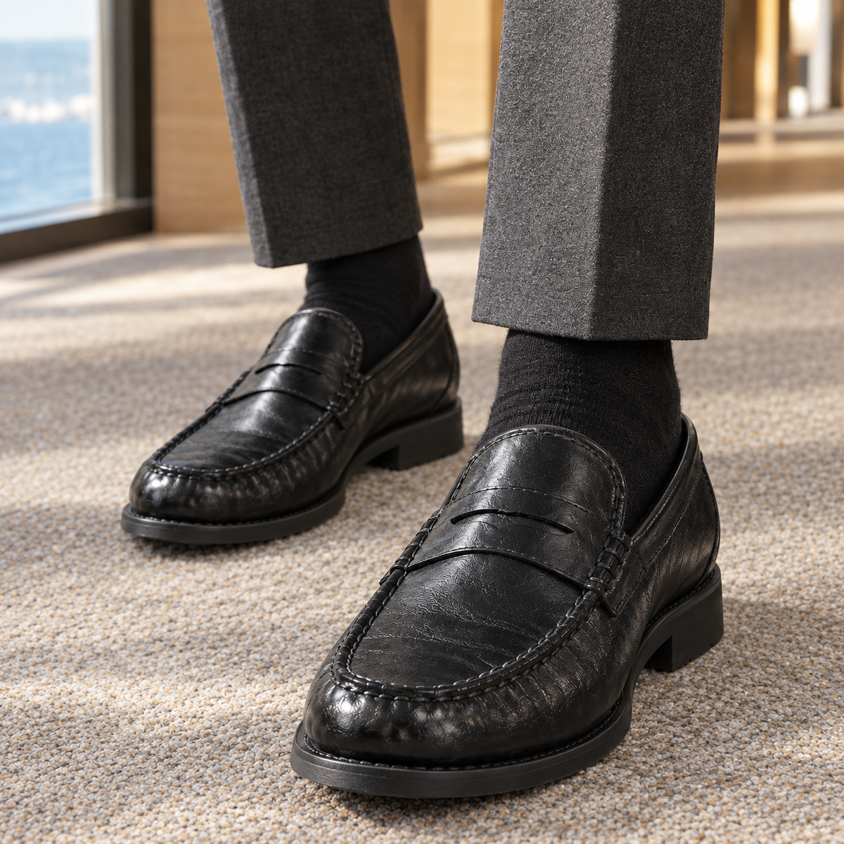 Vasari Leather Loafers