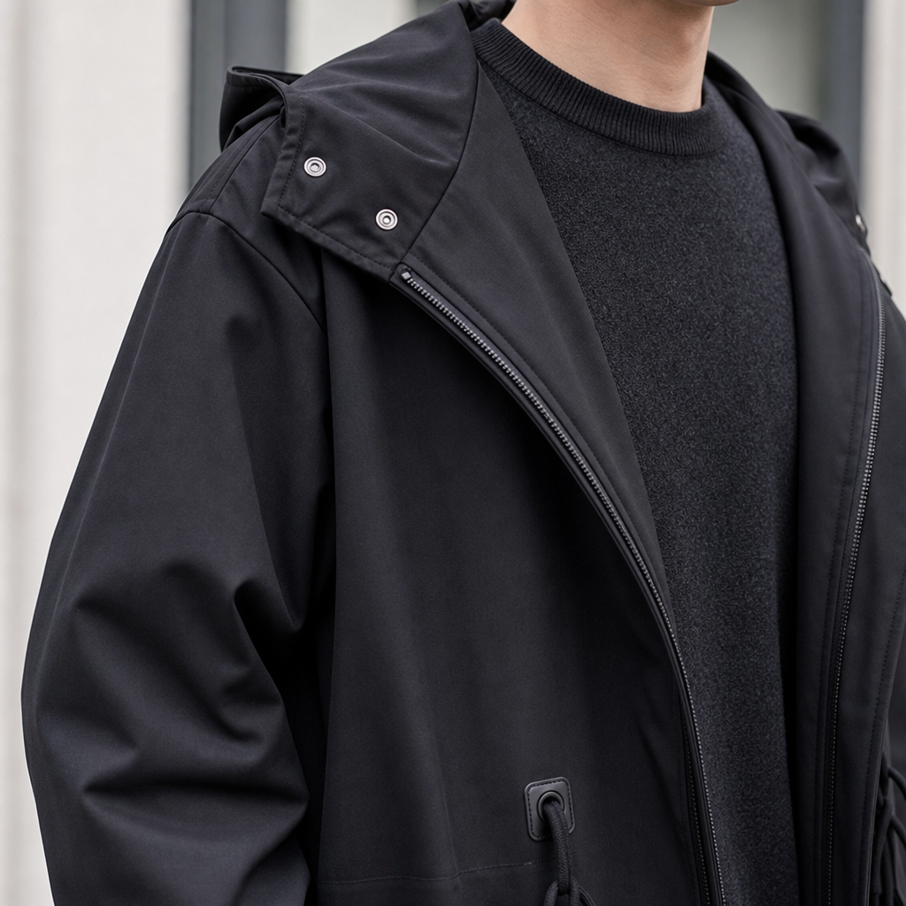 Rodolphe Hooded Overcoat