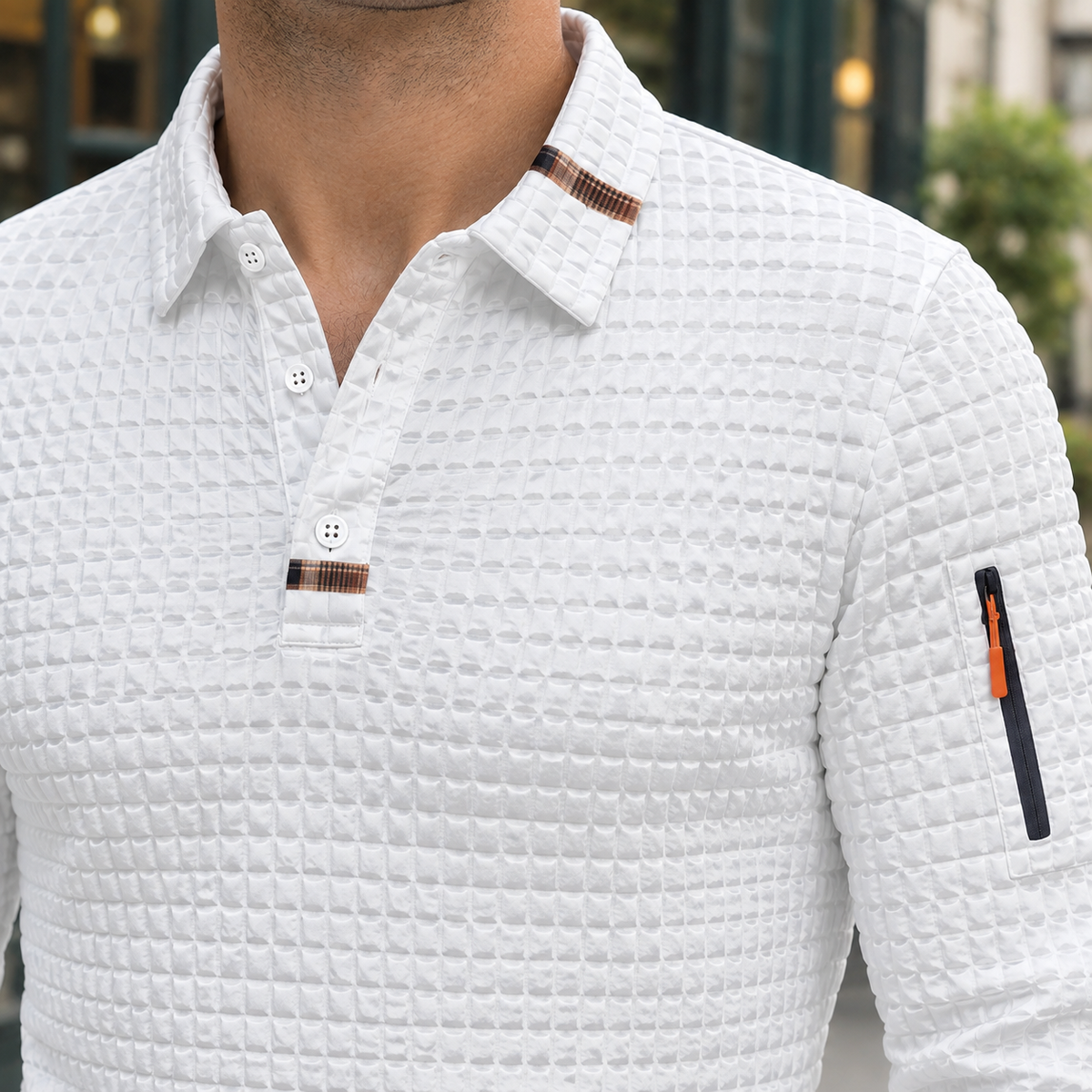 Cyprian Textured Polo
