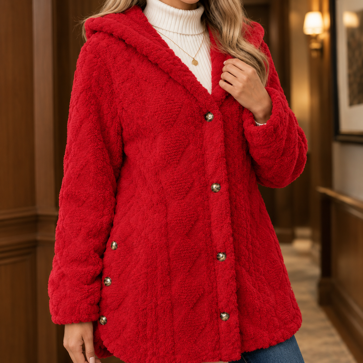 Livia-Sage Textured Jacket