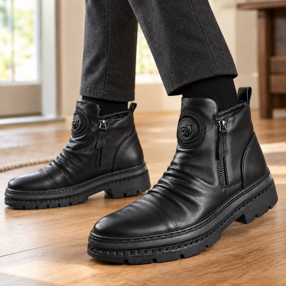 Ostuni Zip Ankle Boots