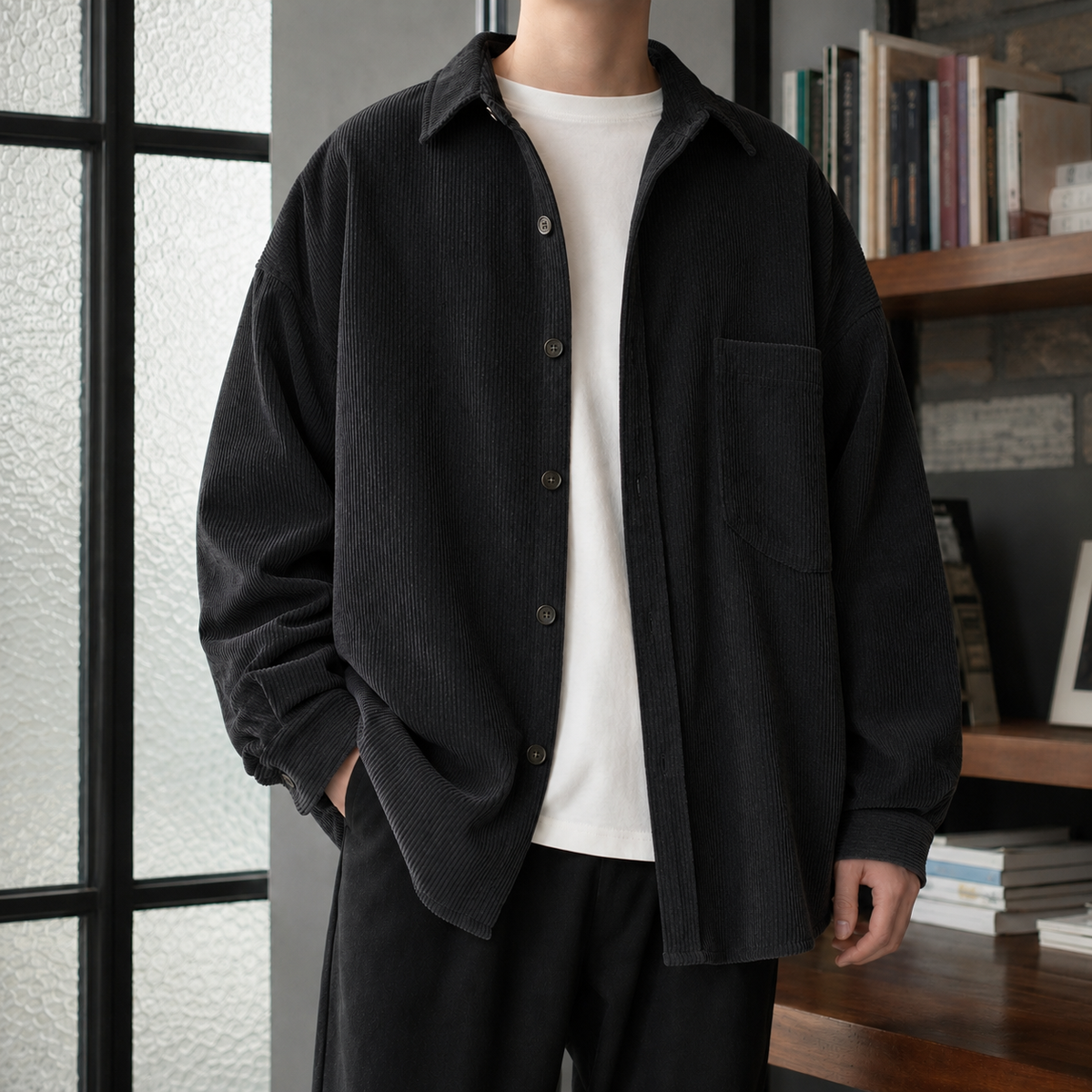 Vincent-Tate Relaxed Overshirt