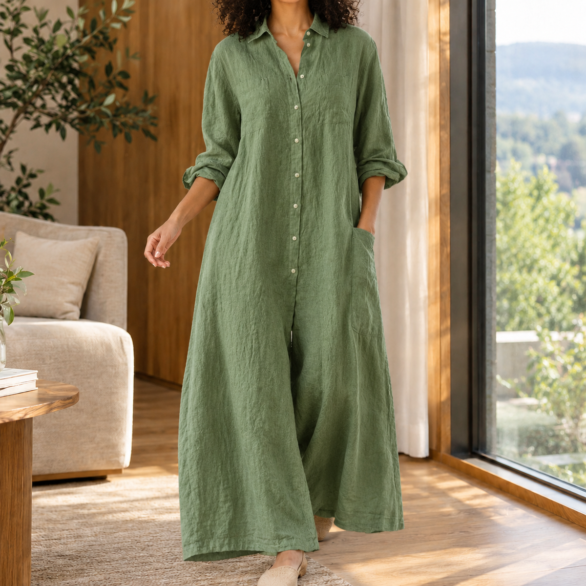 Avaline Wide Leg Jumpsuit