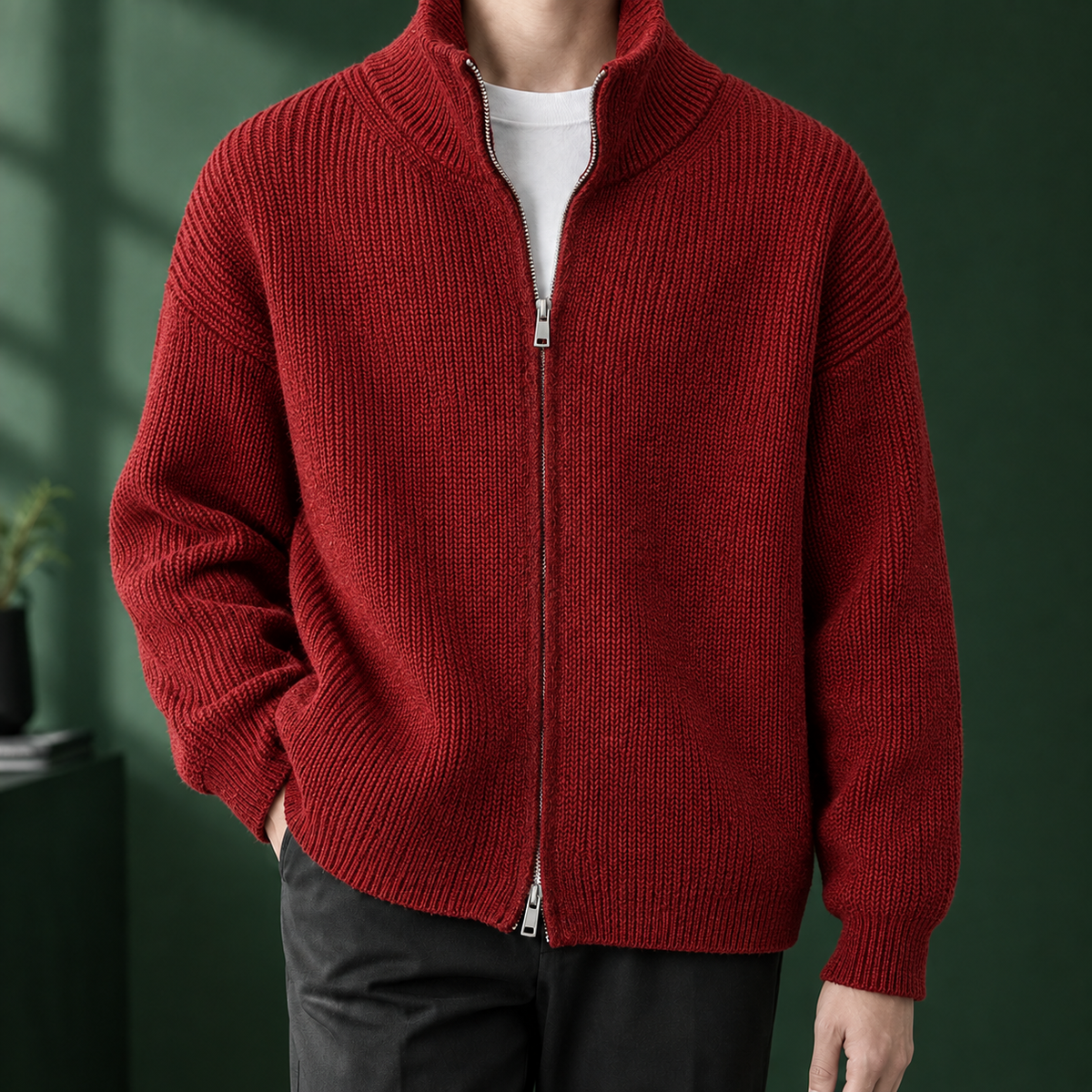 Emeric Ribbed Jacket