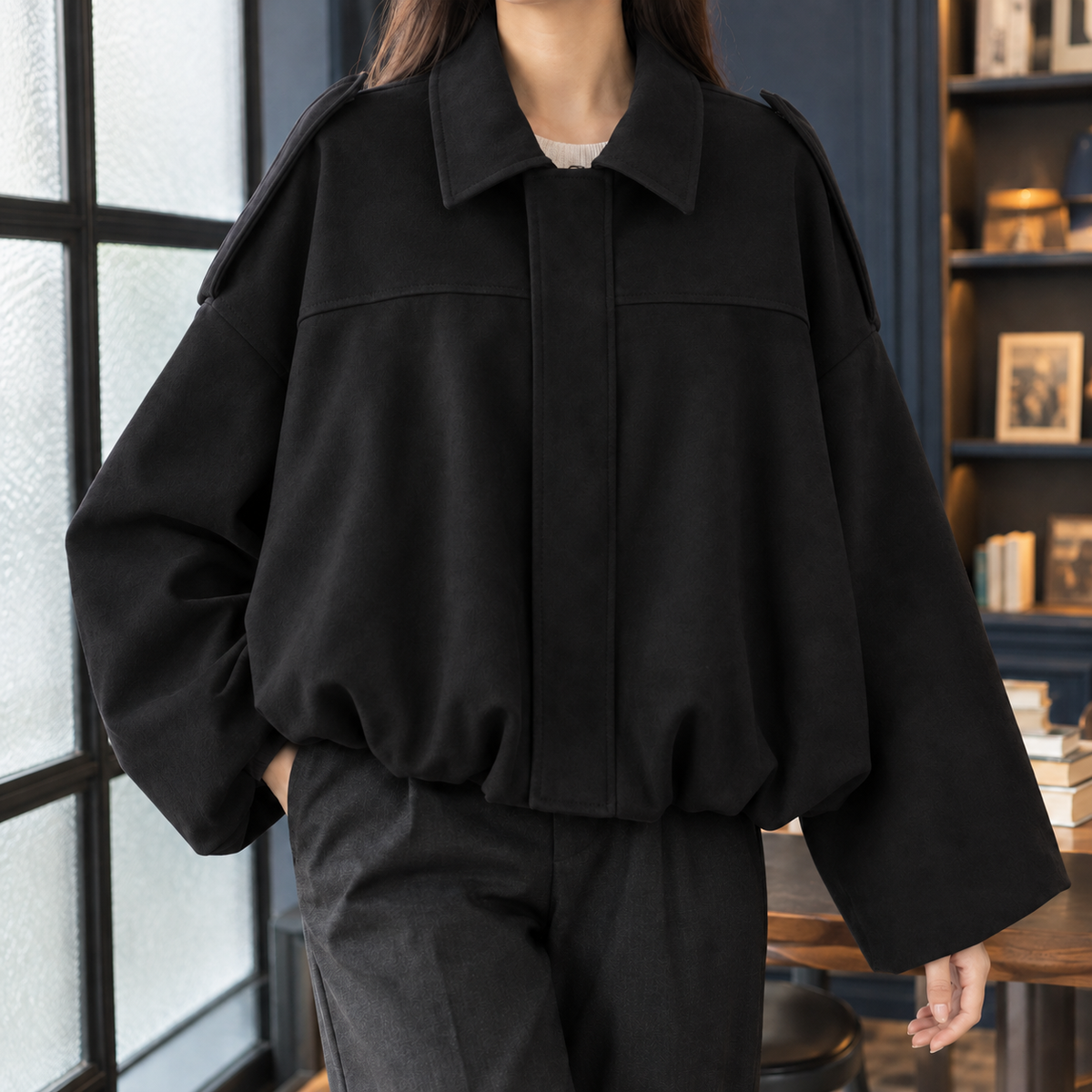 Natalie Suede Jacket