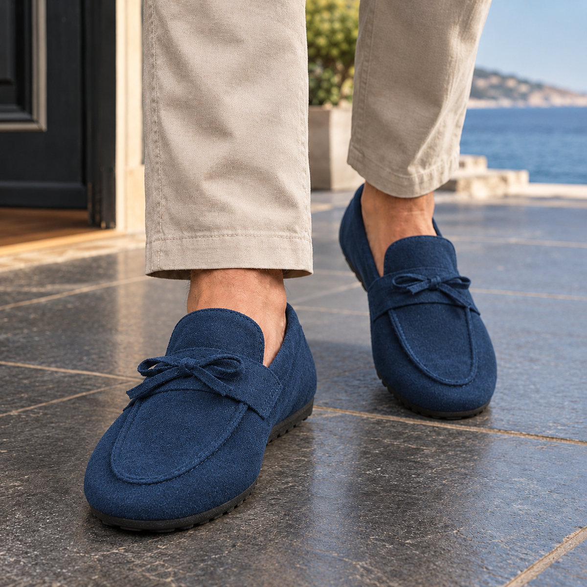 Castagna Suede Loafers