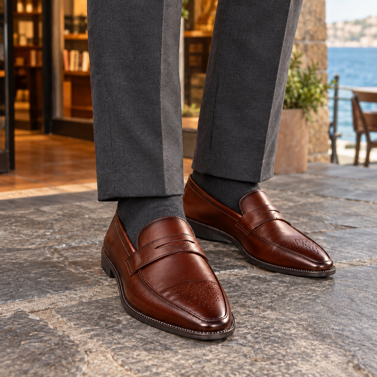 Viterbo Pointed Loafers