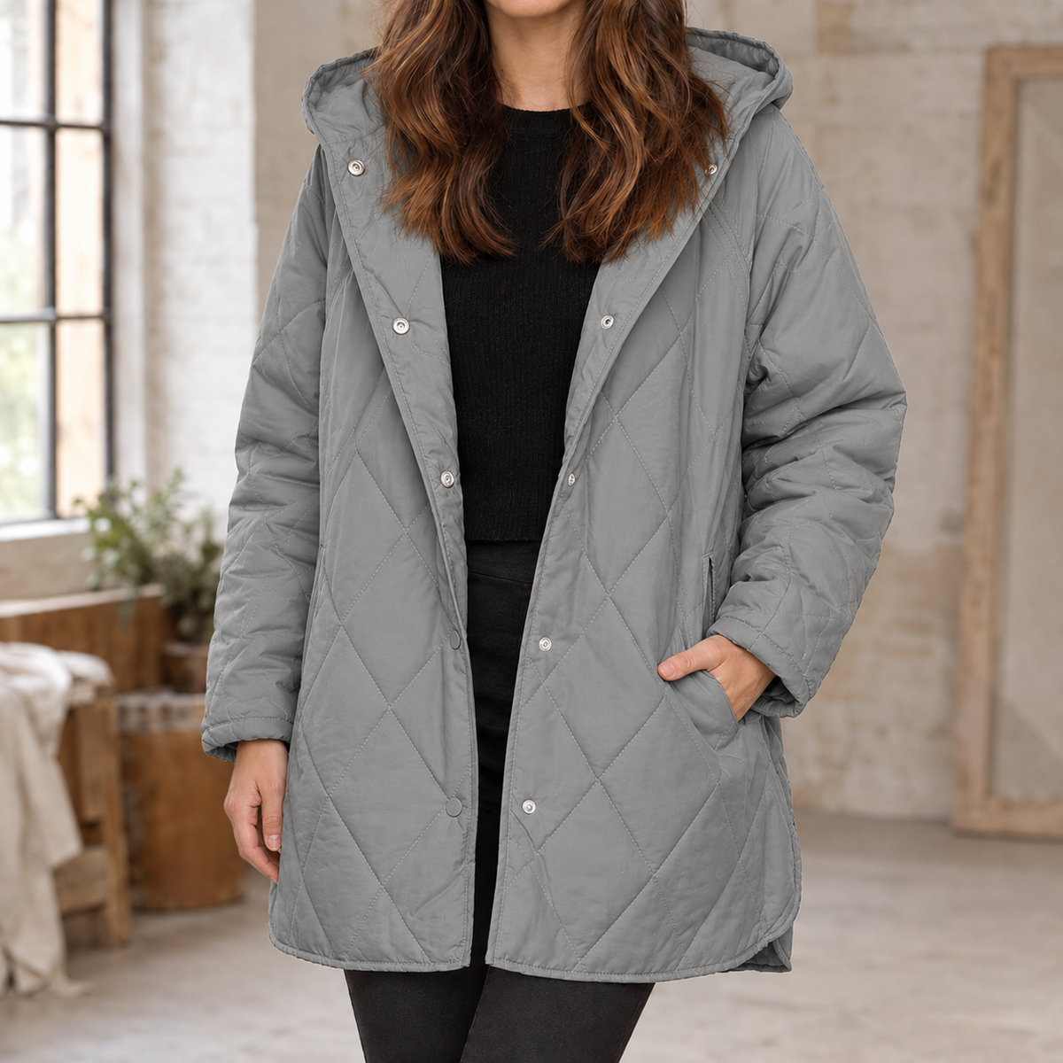Crystal Quilted Jacket