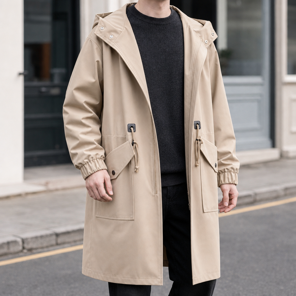 Rodolphe Hooded Overcoat