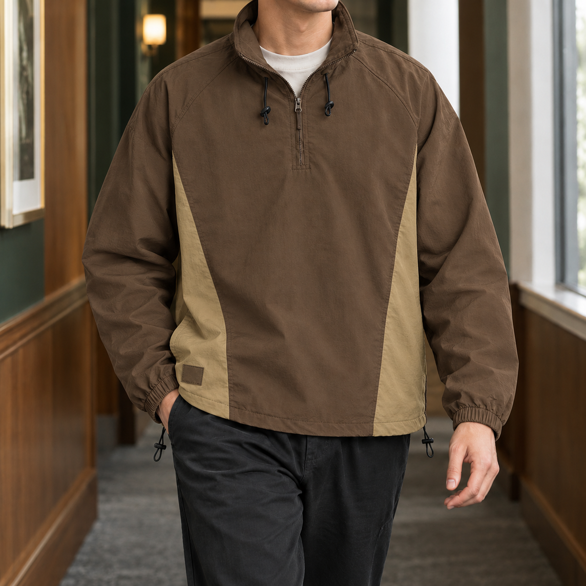 Peregrine-Lane Colorblock Jacket