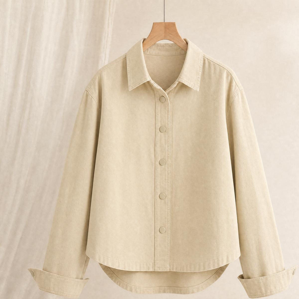Evangeline-Hope Relaxed Overshirt