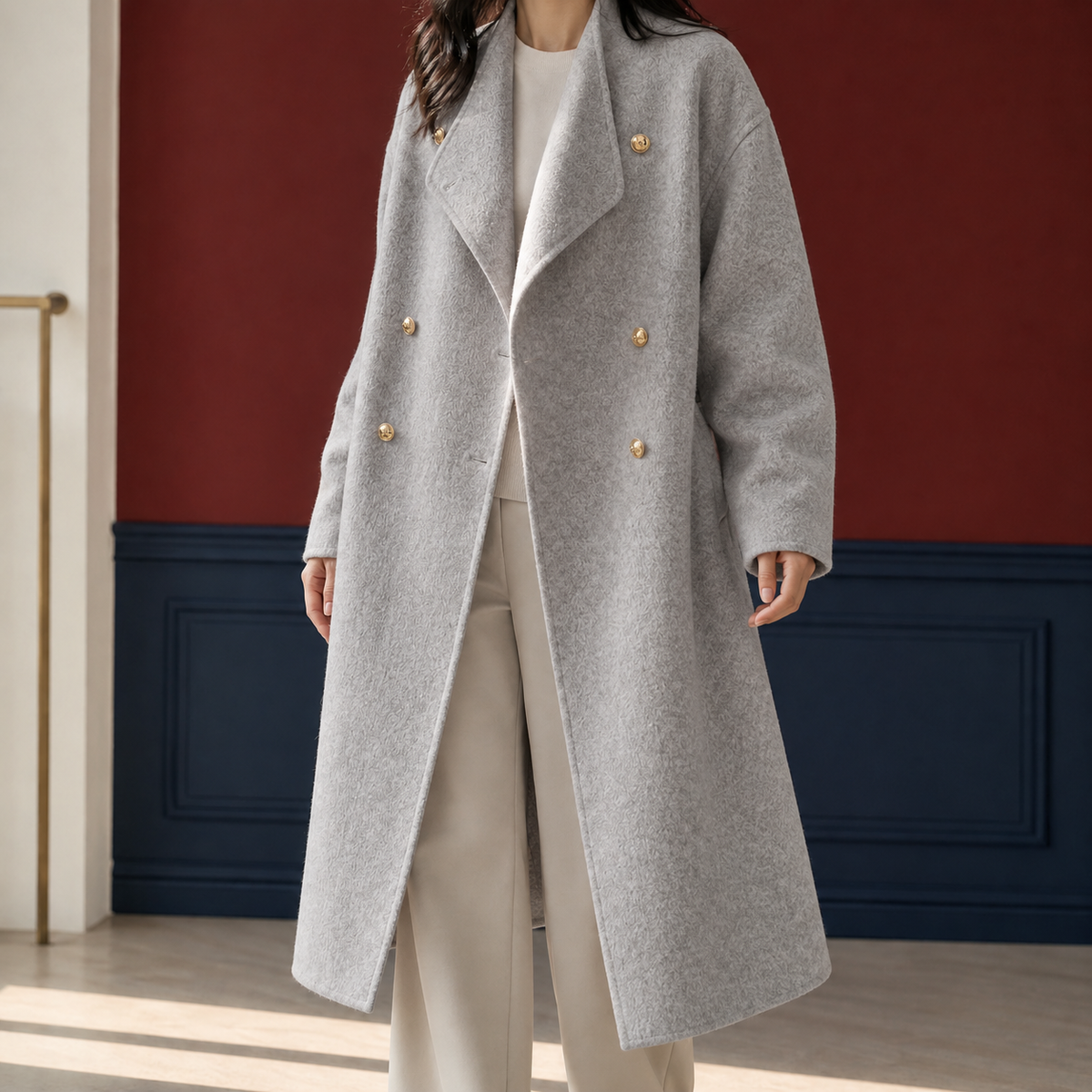 Hazel-Marie Cashmere Coat