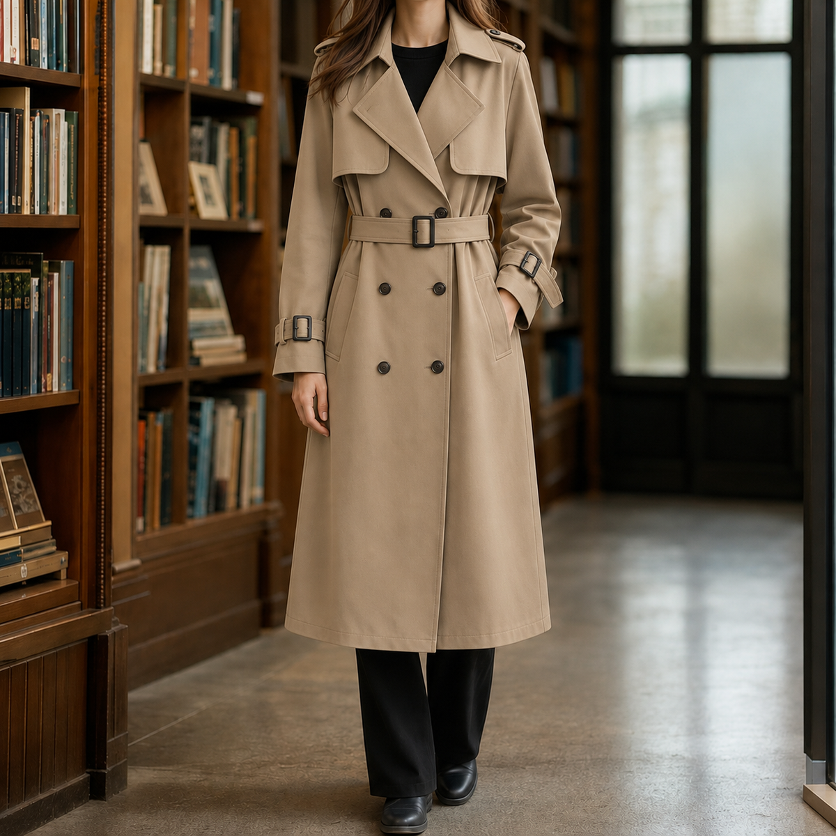 Flavia-Kate Belted Overcoat