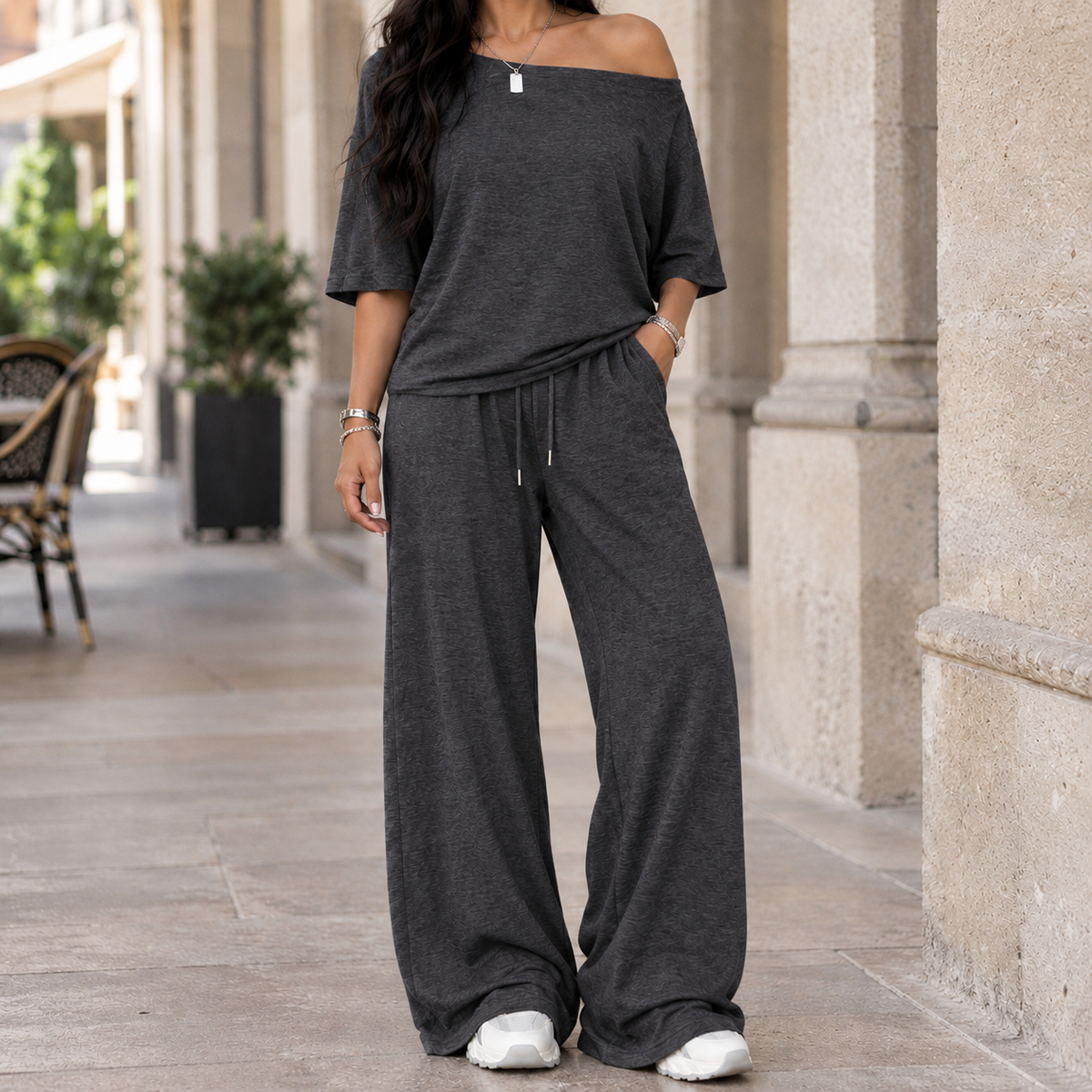 Iris-Claire Wide-Leg Set