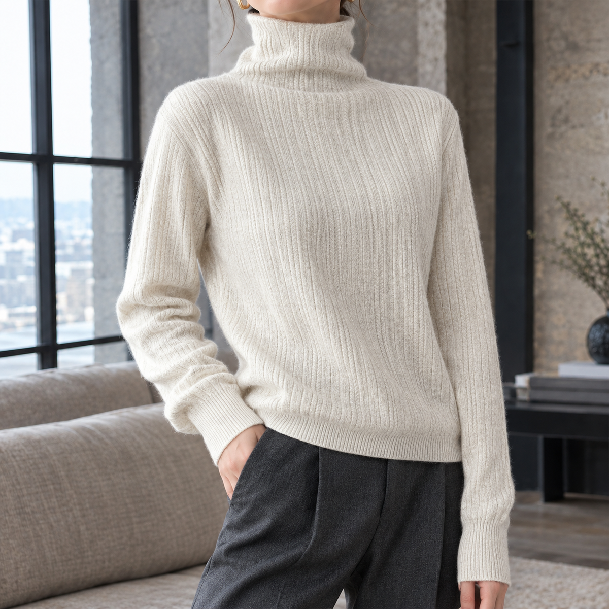 Rosemary Turtleneck Sweater