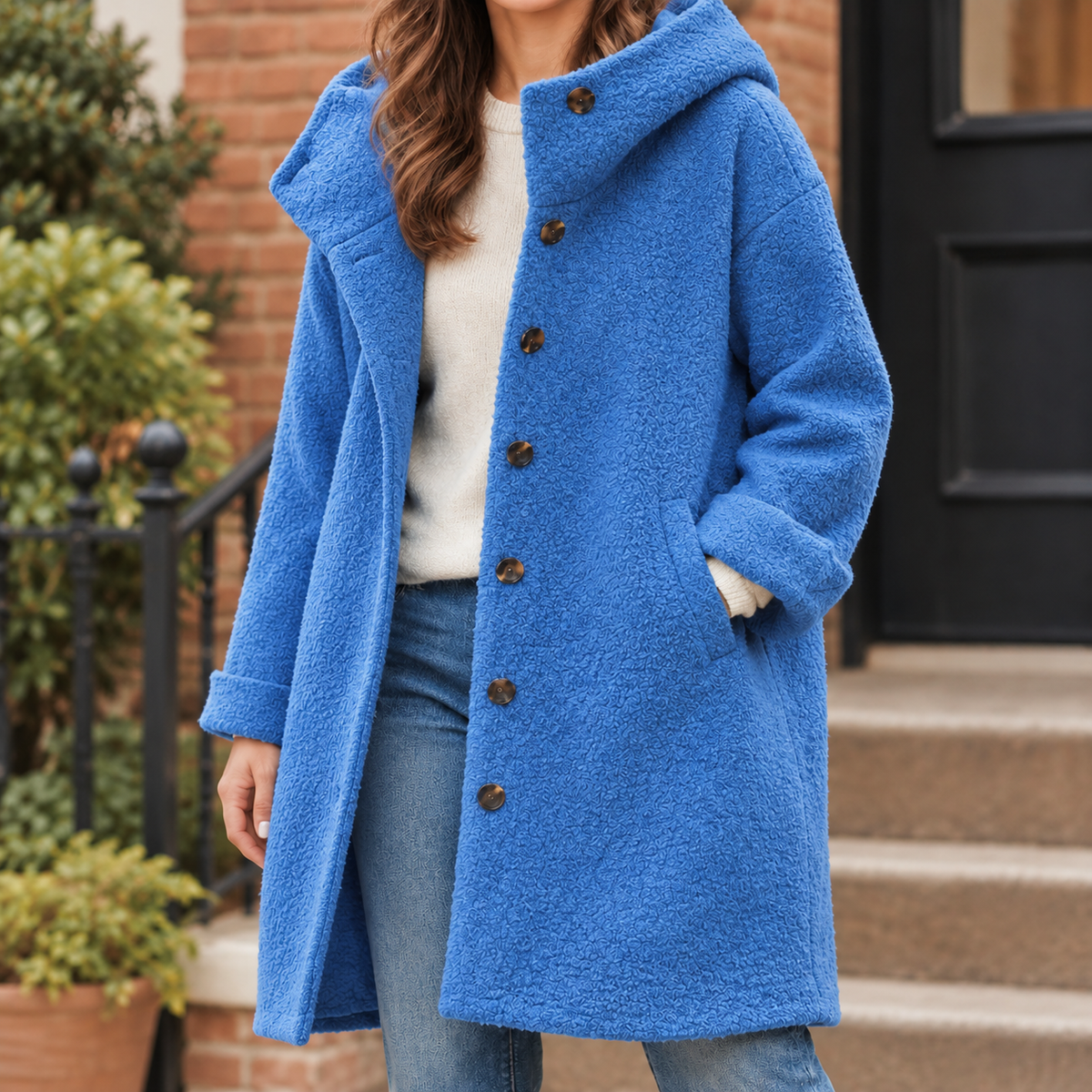 Yvette-Faye Hooded Coat