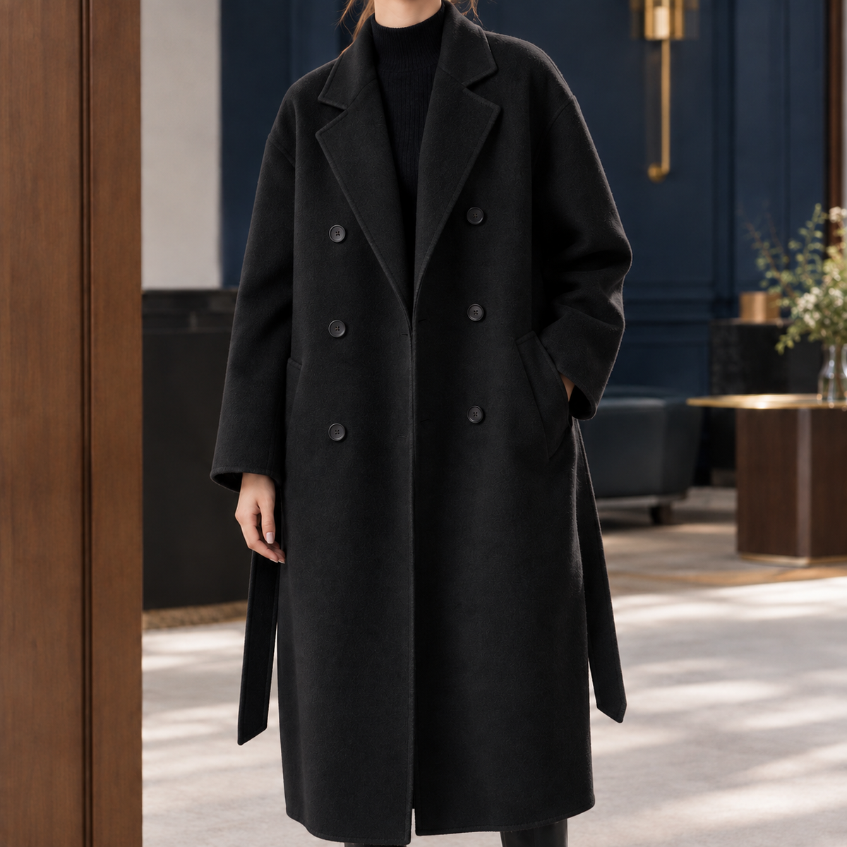 Briony Double-Breasted Coat