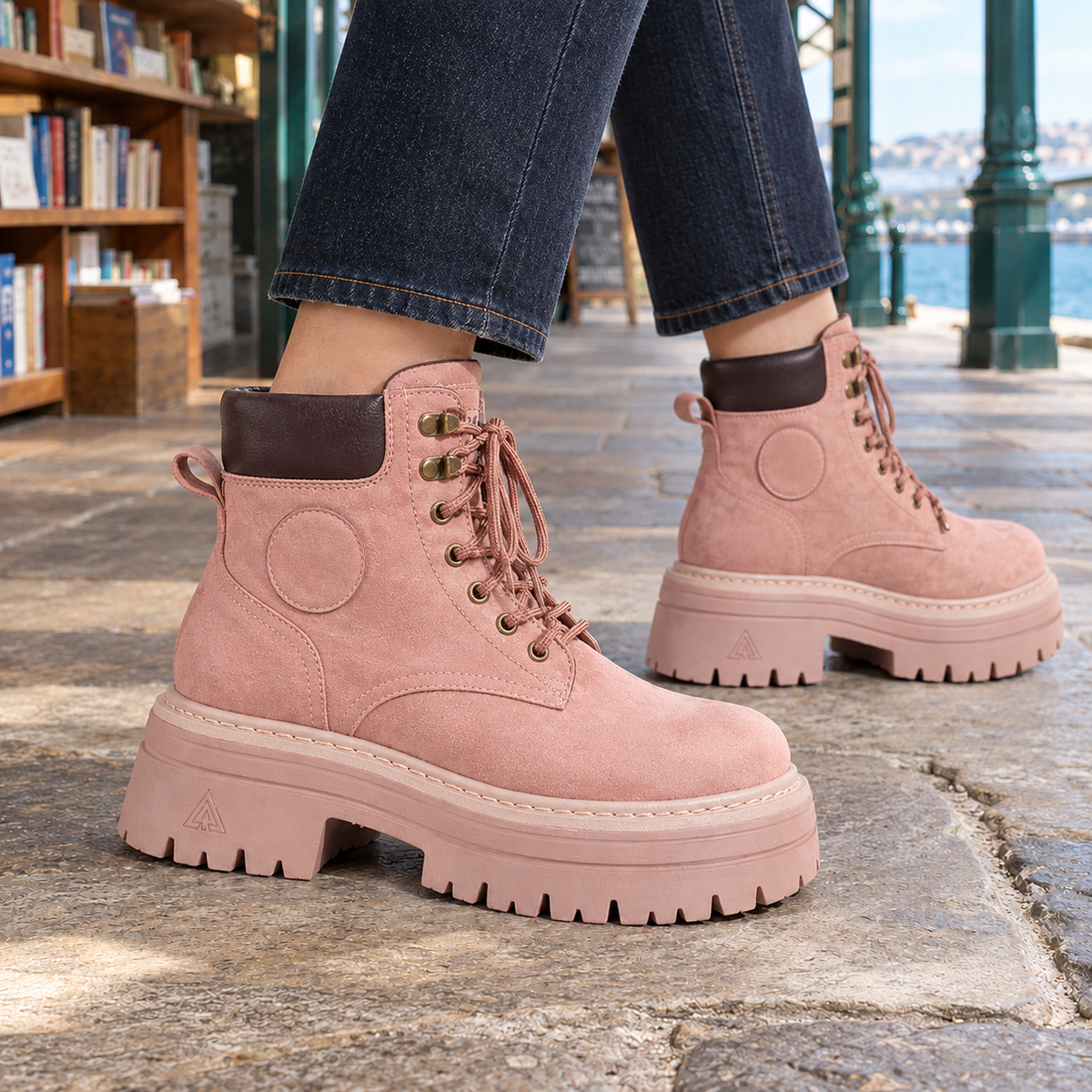 Gonzaga Platform Boots