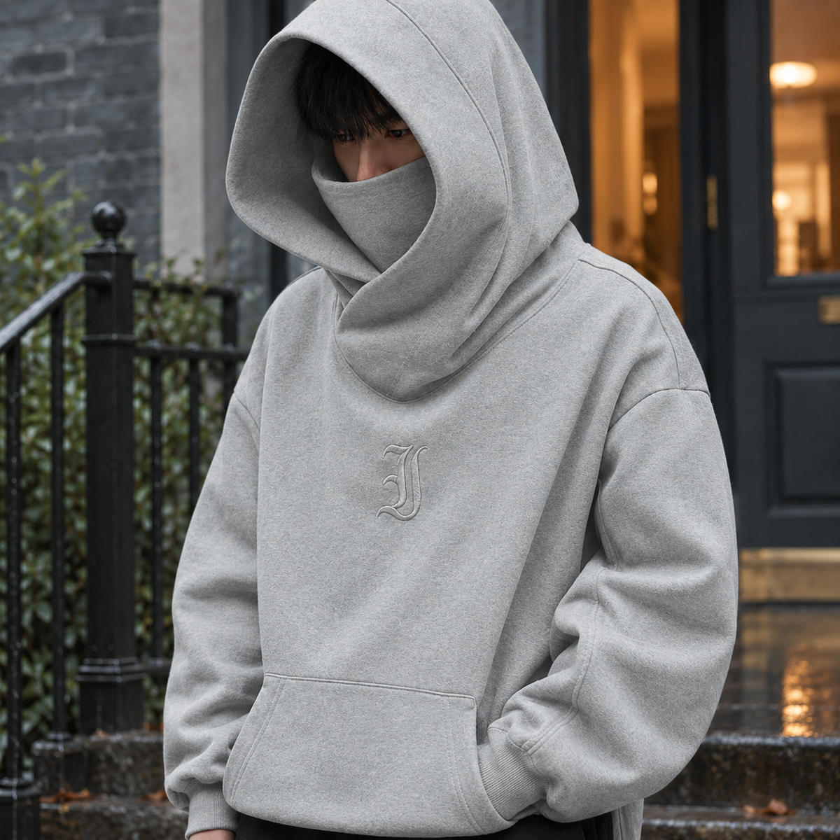Arend Cowl Neck Hoodie