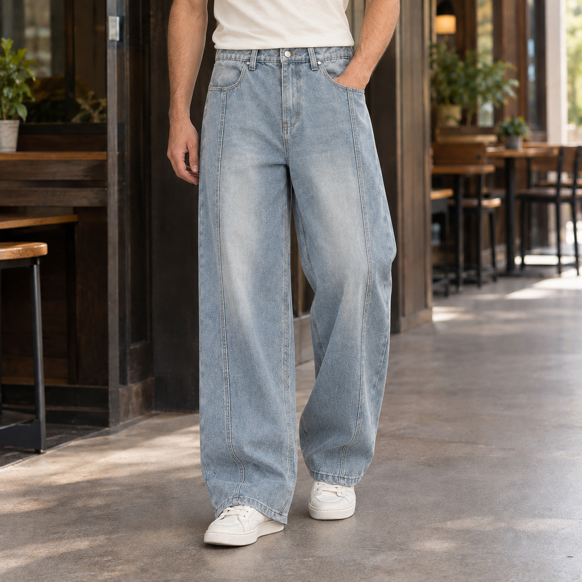 Sigmund-West Segmented Jeans