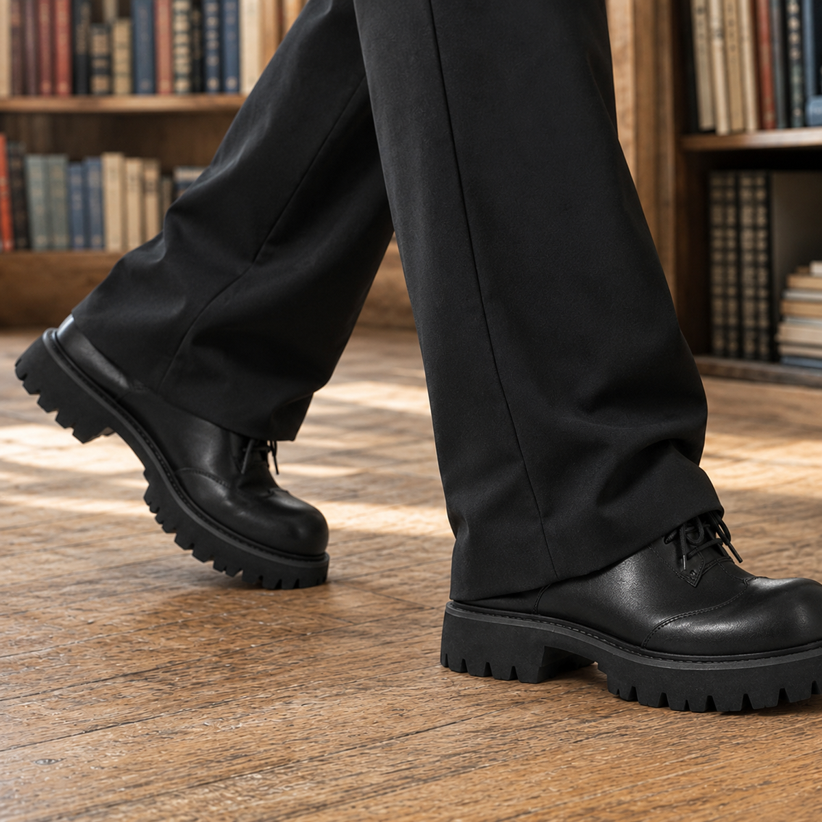 Zeno Chunky Derby Shoes