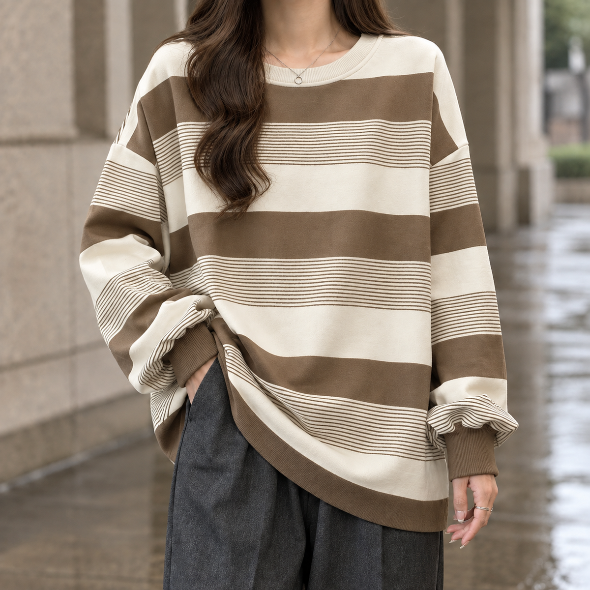 Annika-Pearl Relaxed Sweater