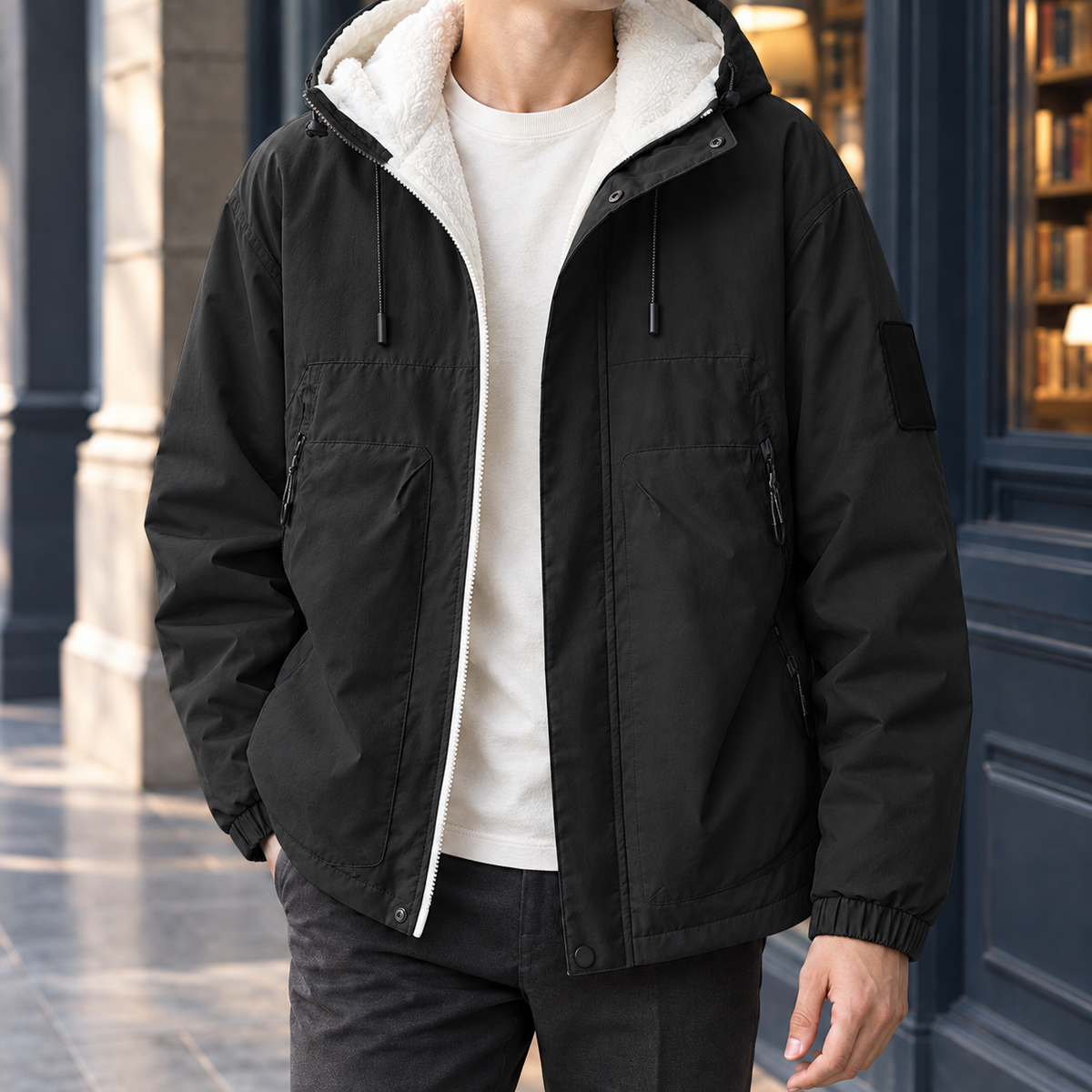 Ethan Hooded Jacket