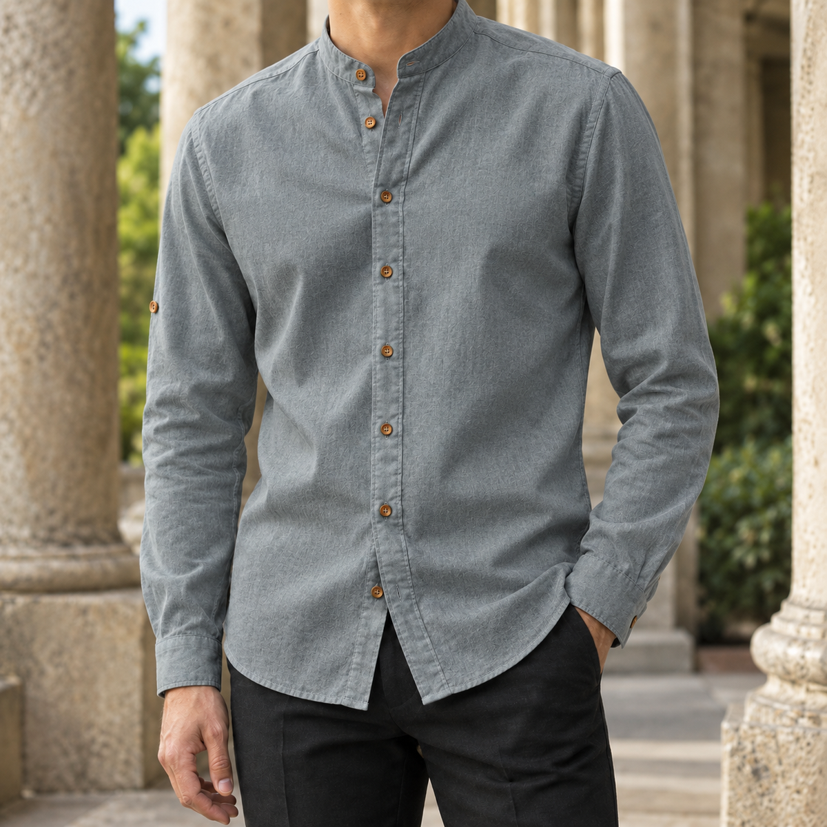 Clement Mandarin Shirt