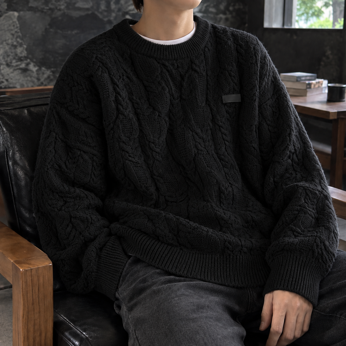Emrys Cable Knit Sweater