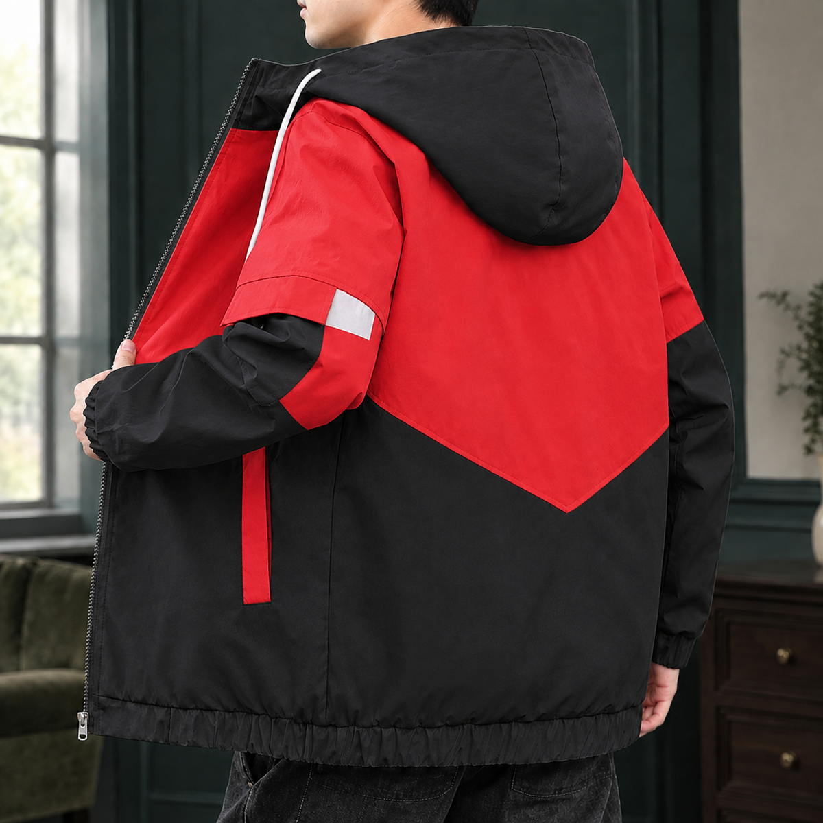 Nathaniel Color Block Jacket