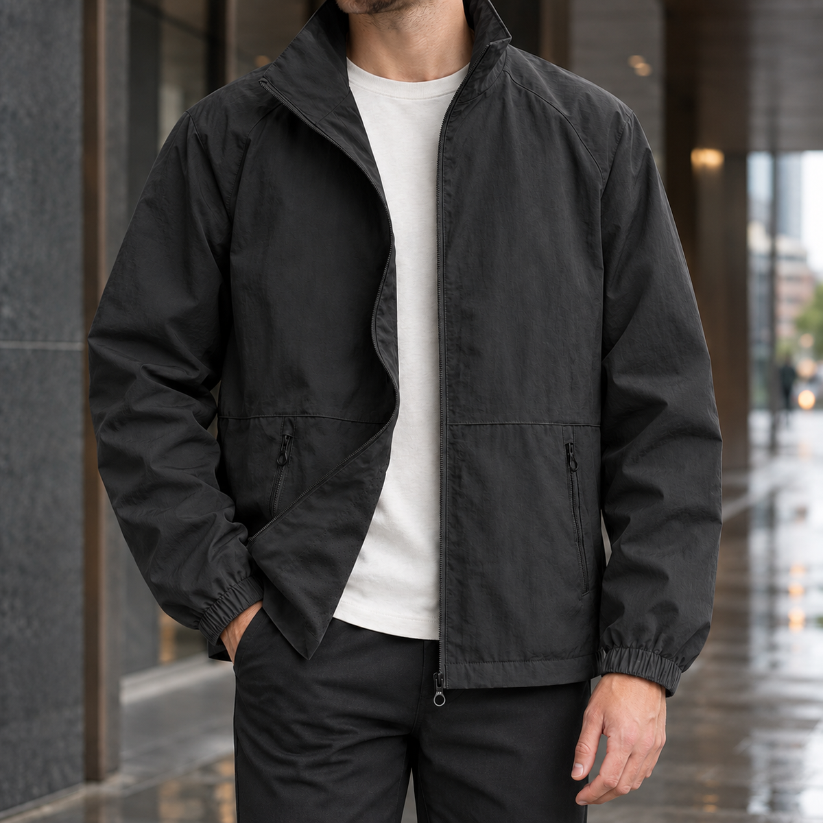 Nicholas Stand Collar Jacket