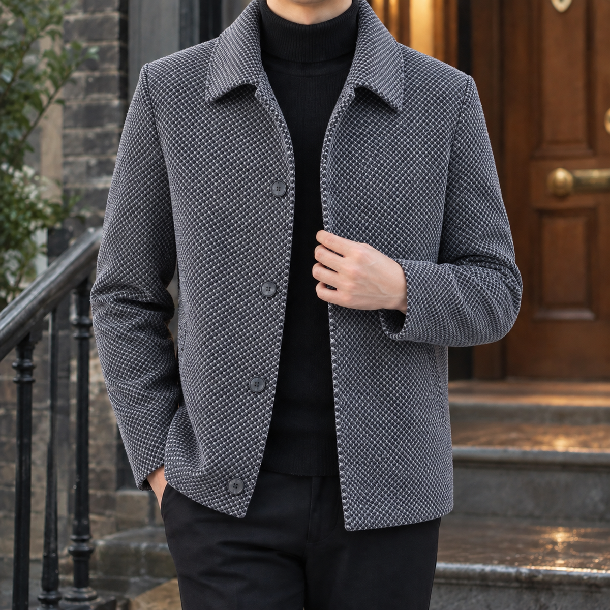 Dylan Textured Jacket