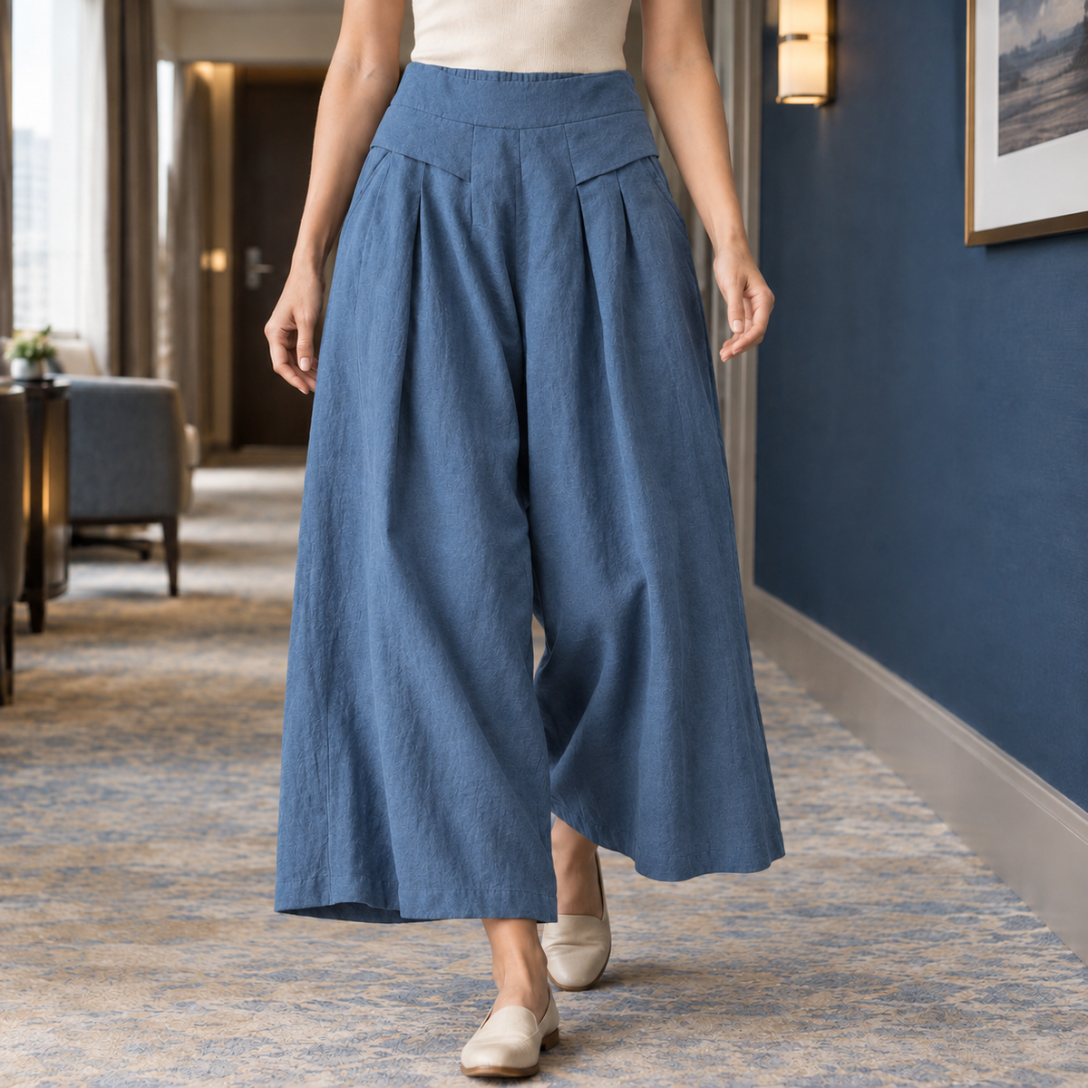 Jacinta-Claire Wide Leg Pants
