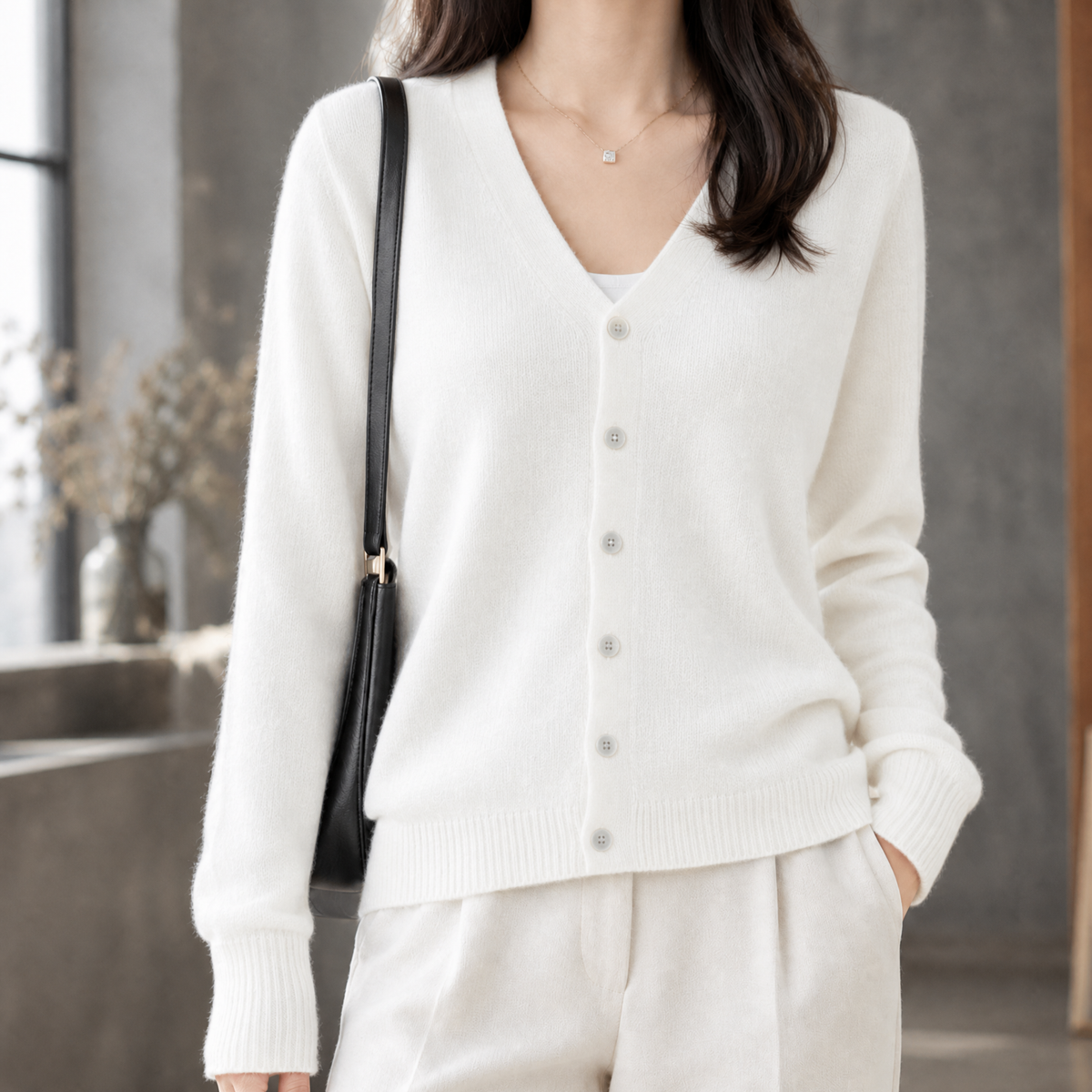 Guinevere-Kate V-Neck Cardigan