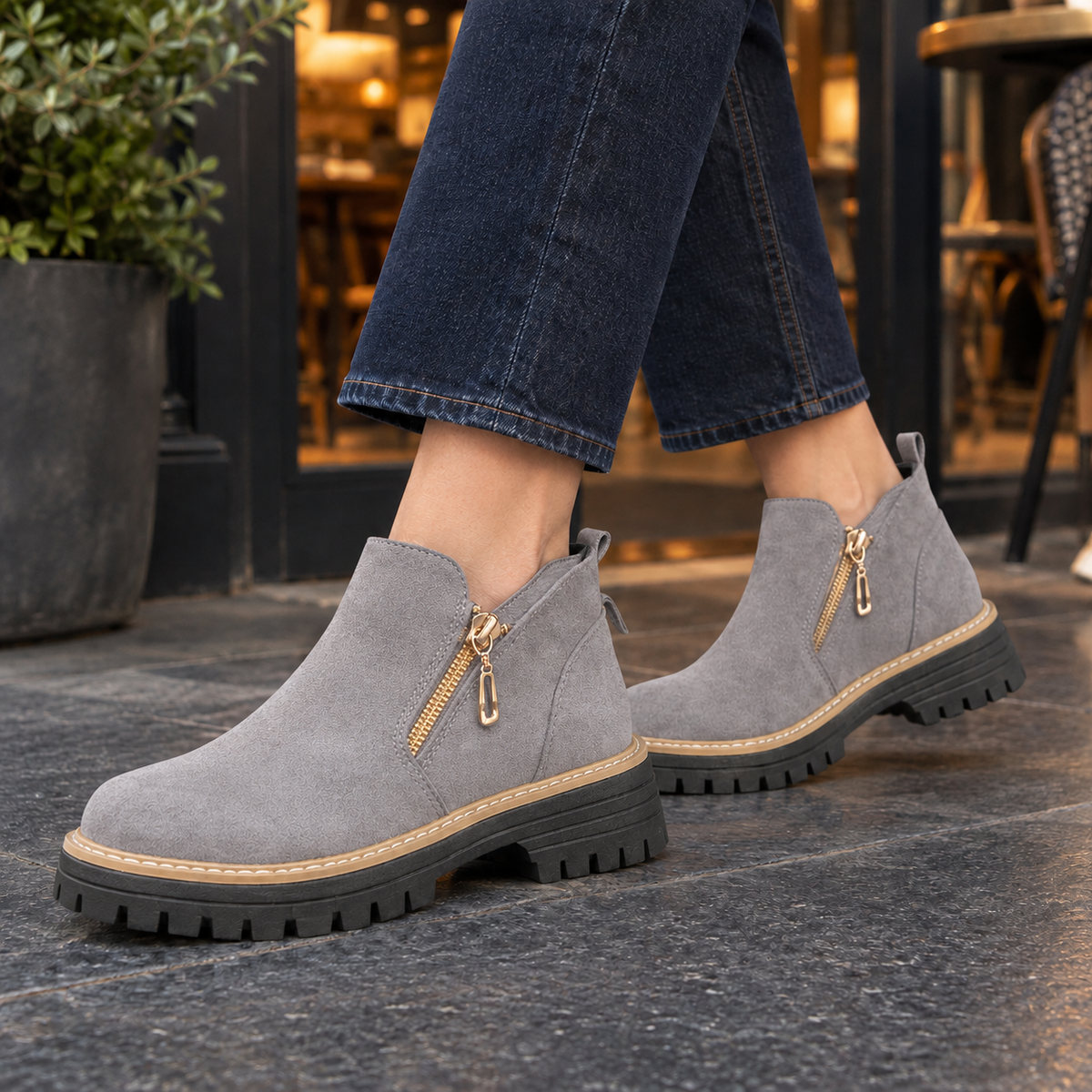 Bellucci Suede Ankle Boots