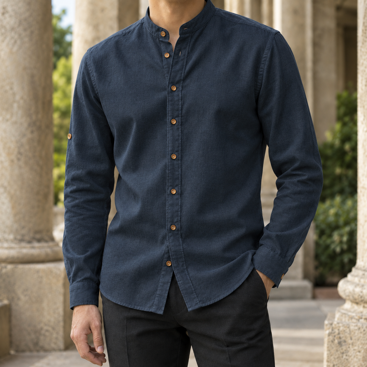 Clement Mandarin Shirt