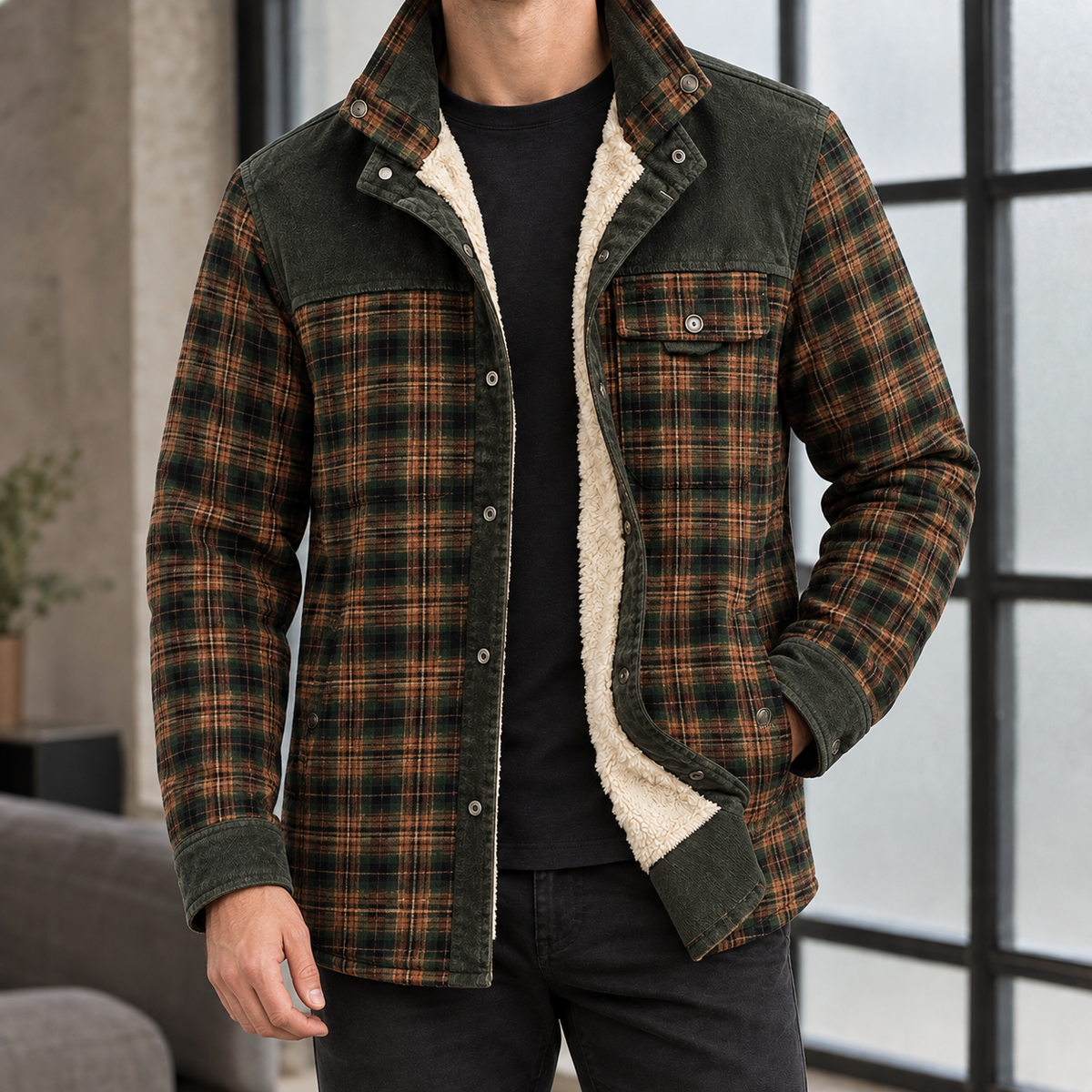 Martin Plaid Jacket