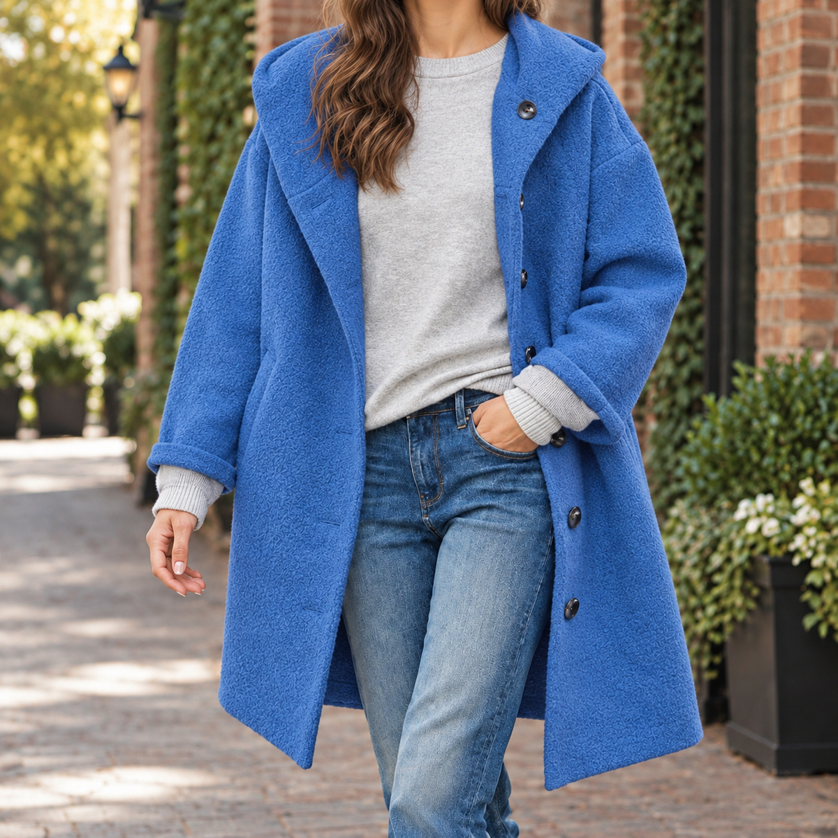 Anouska Hooded Coat